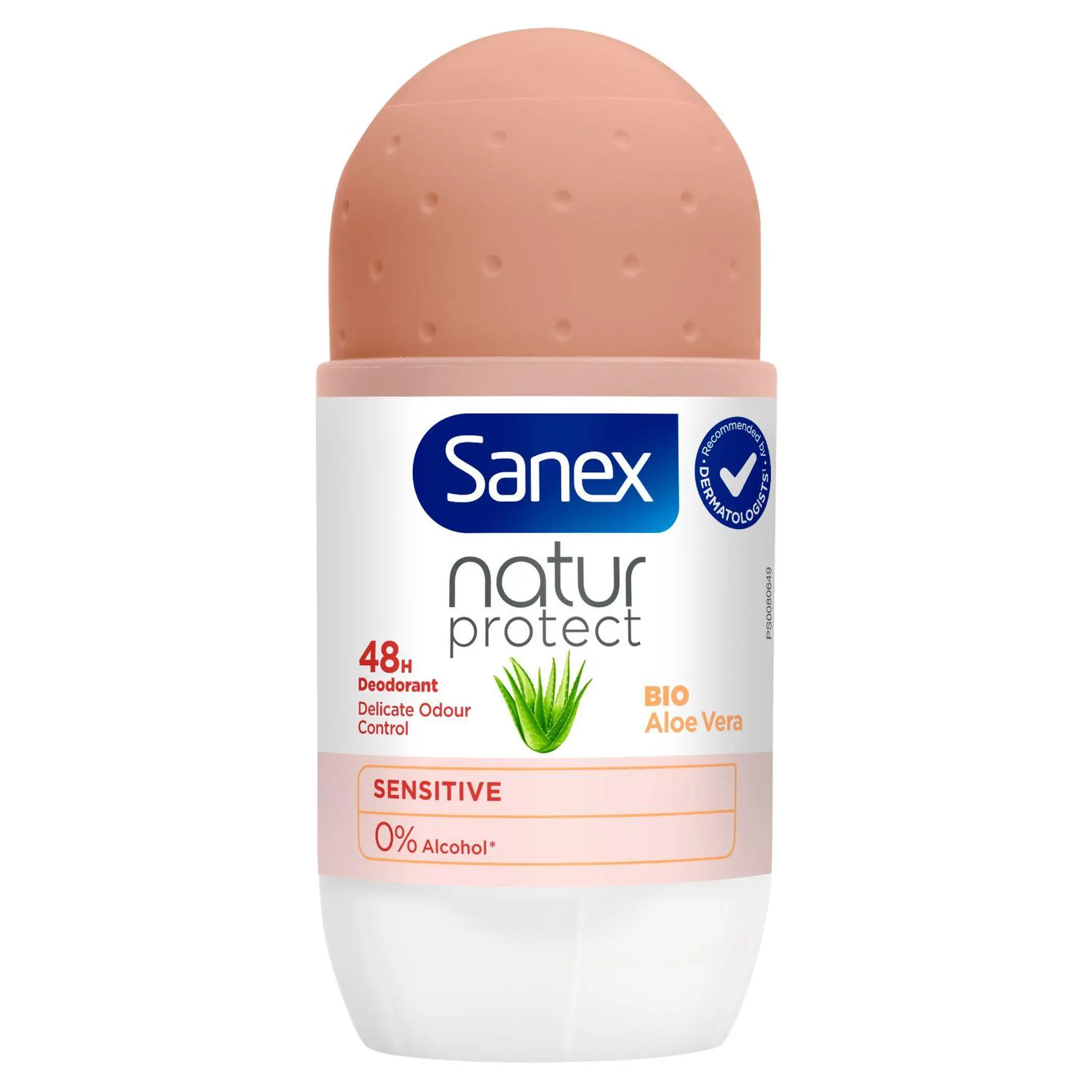 SANEX Natur Protect déodorant 48h sensitive aloe vera roll-on