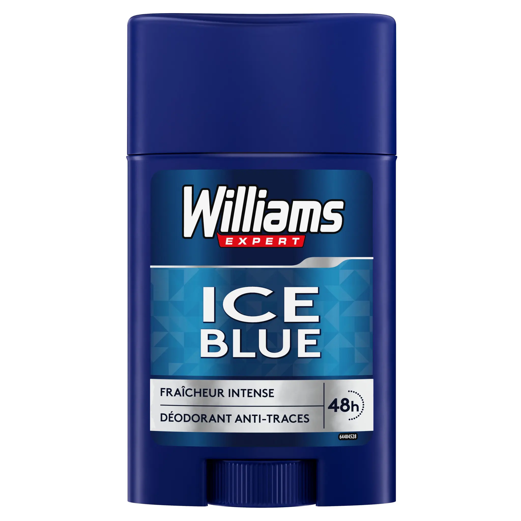 WILLIAMS Déodorant stick homme 24h Ice Blue parfum frais sans sels d'aluminium
