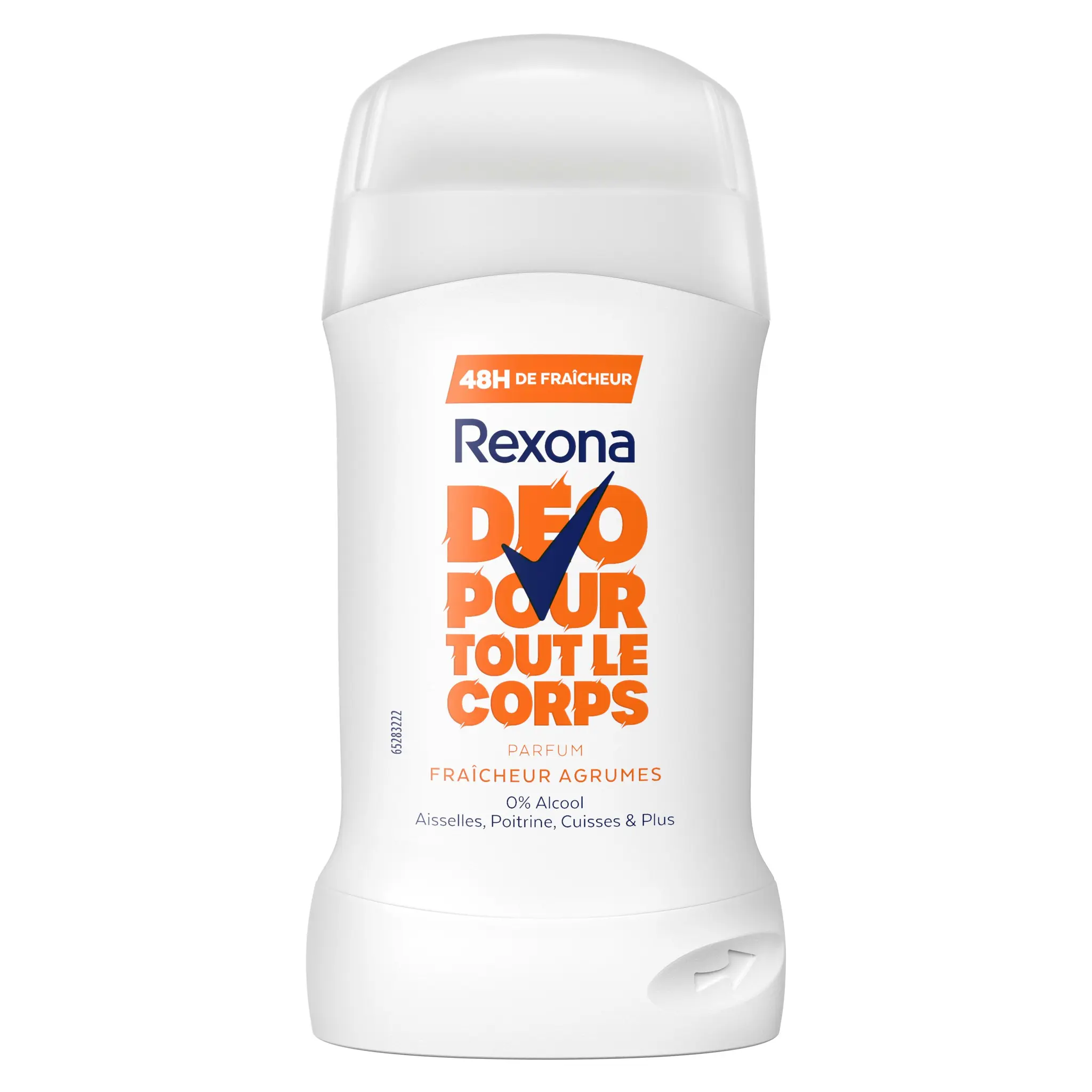 REXONA Déodorant stick pour tout le corps fraîcheur agrumes