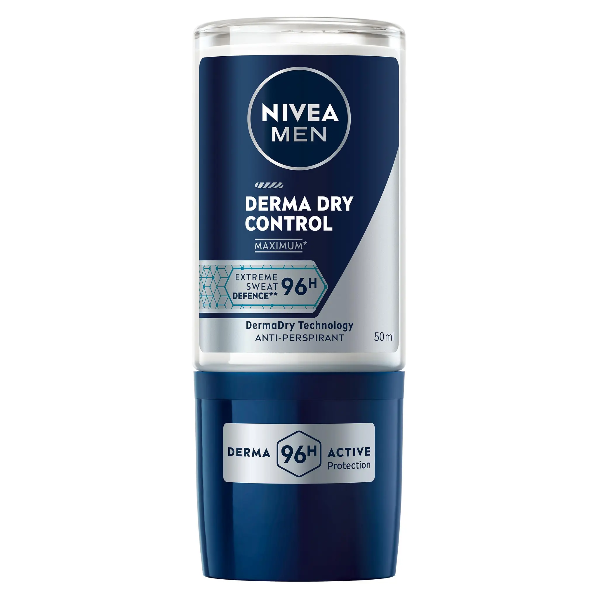 NIVEA Men Derma dry control déodorant 96h bille