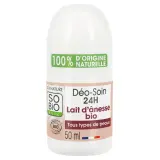 SO BIO ETIC Déodorant soin bille 24H au lait d'ânesse bio tous types de peaux
