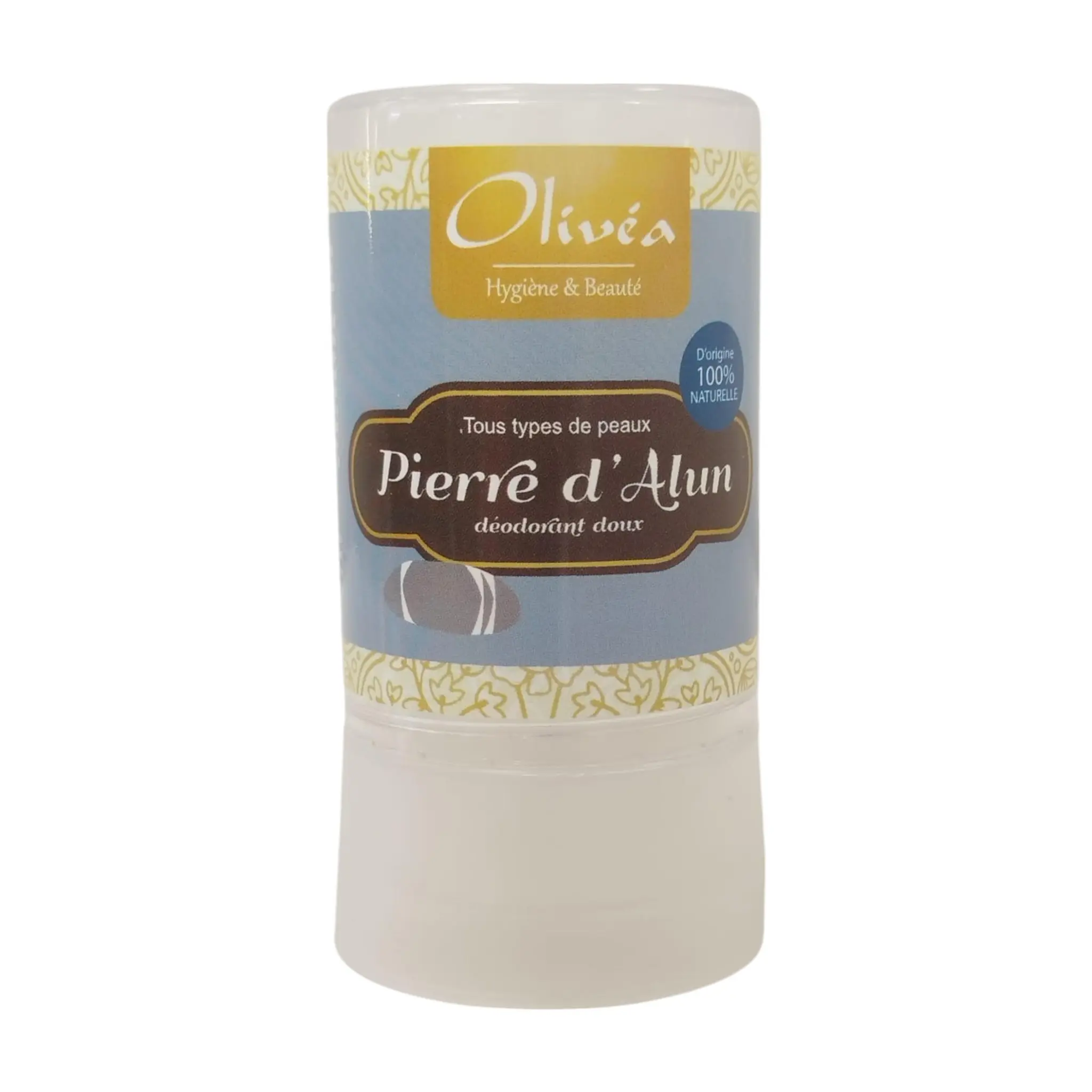 OLIVEA Déodorant à la pierre d'Alun pour toux types de peaux