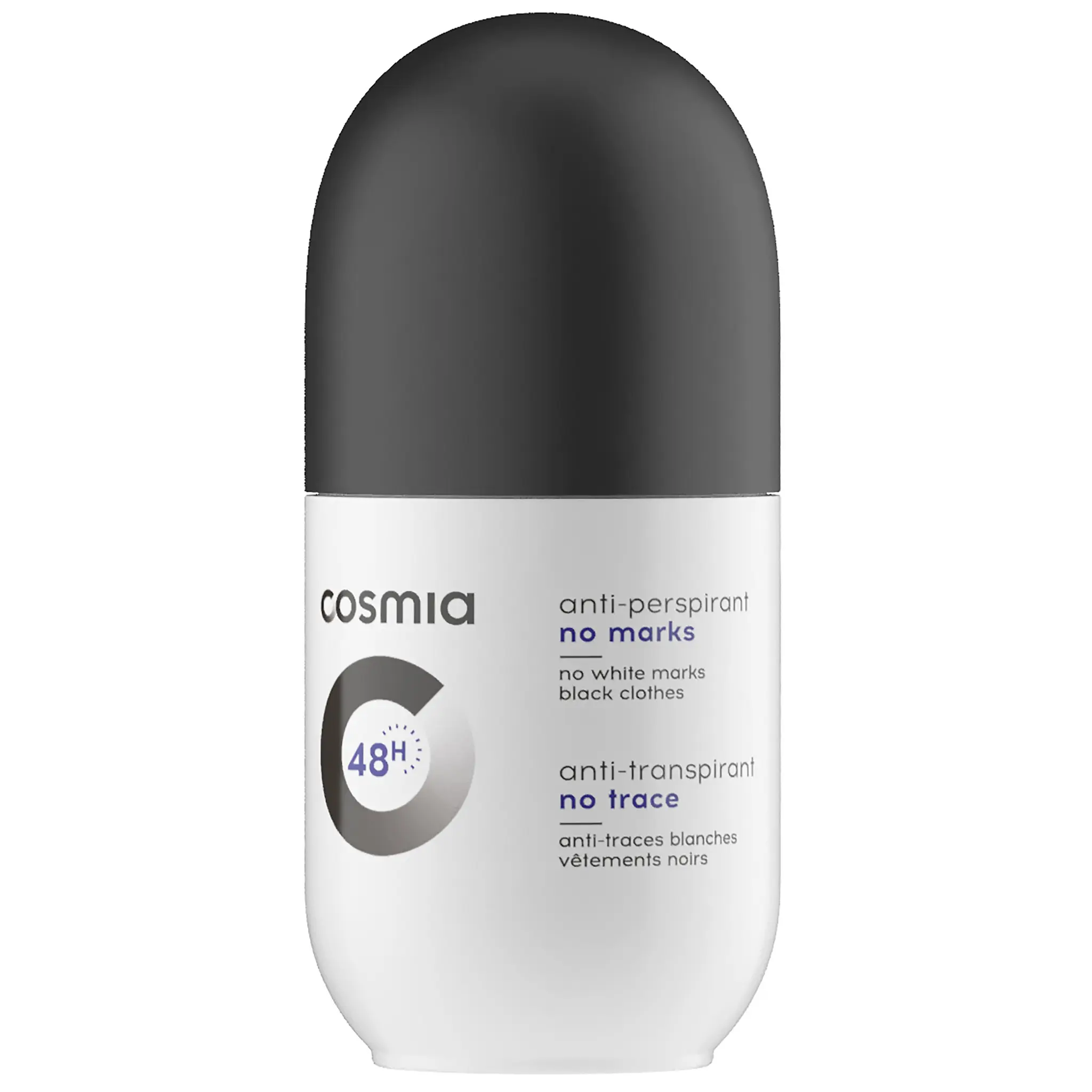 COSMIA Déodorant bille anti-transpirant anti-traces 48h