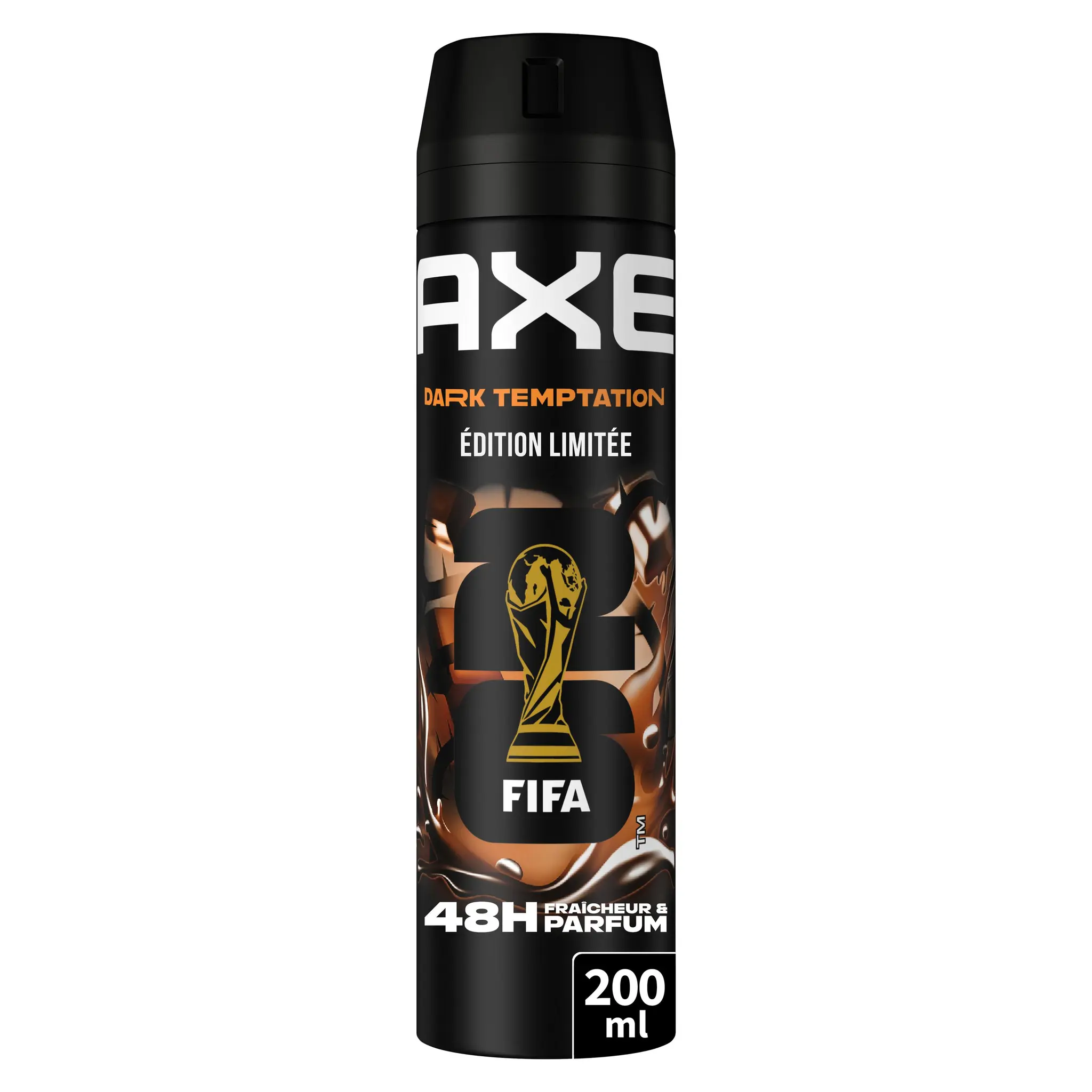 AXE Déodorant spray dark temptation irrésistiblement fraîs pour + longtemps 48H fraîcheur et parfum