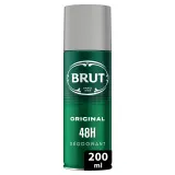 BRUT Déodorant spray homme antibactérien efficacité longue durée