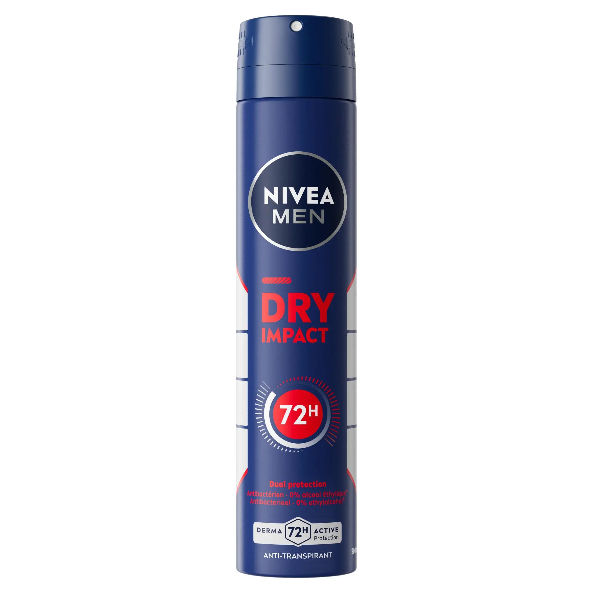 NIVEA MEN Déodorant spray 72h dry impact anti-transpirant