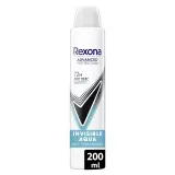REXONA Déodorant spray invisible aqua 72h anti-transpirant