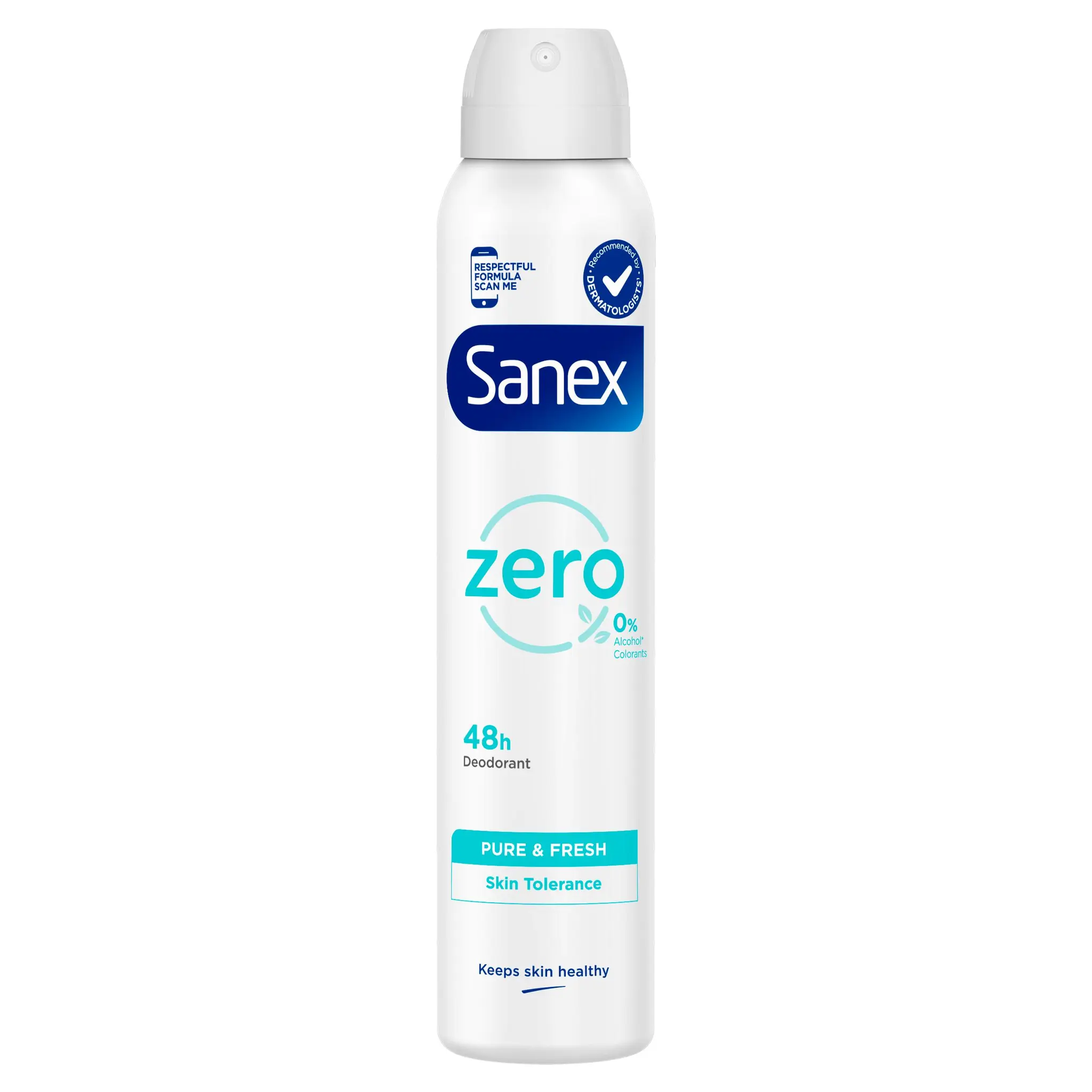 SANEX Zéro déodorant Pure et Fresh 48h