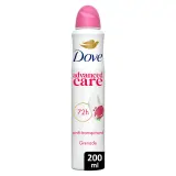 DOVE Advance care Déodorant apaise et aide à réparer parfum grenade et verveine citronnée