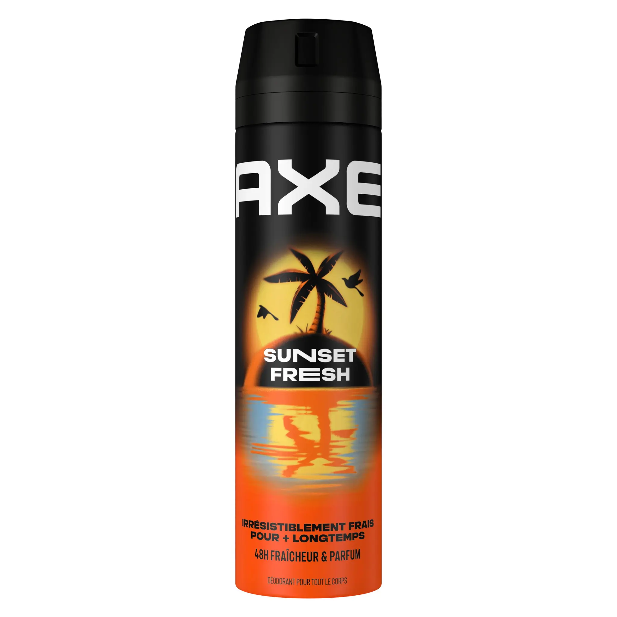 AXE Déodorant spray sunset fresh irrésistiblement frais pour + longtemps 48H fraîcheur et parfum