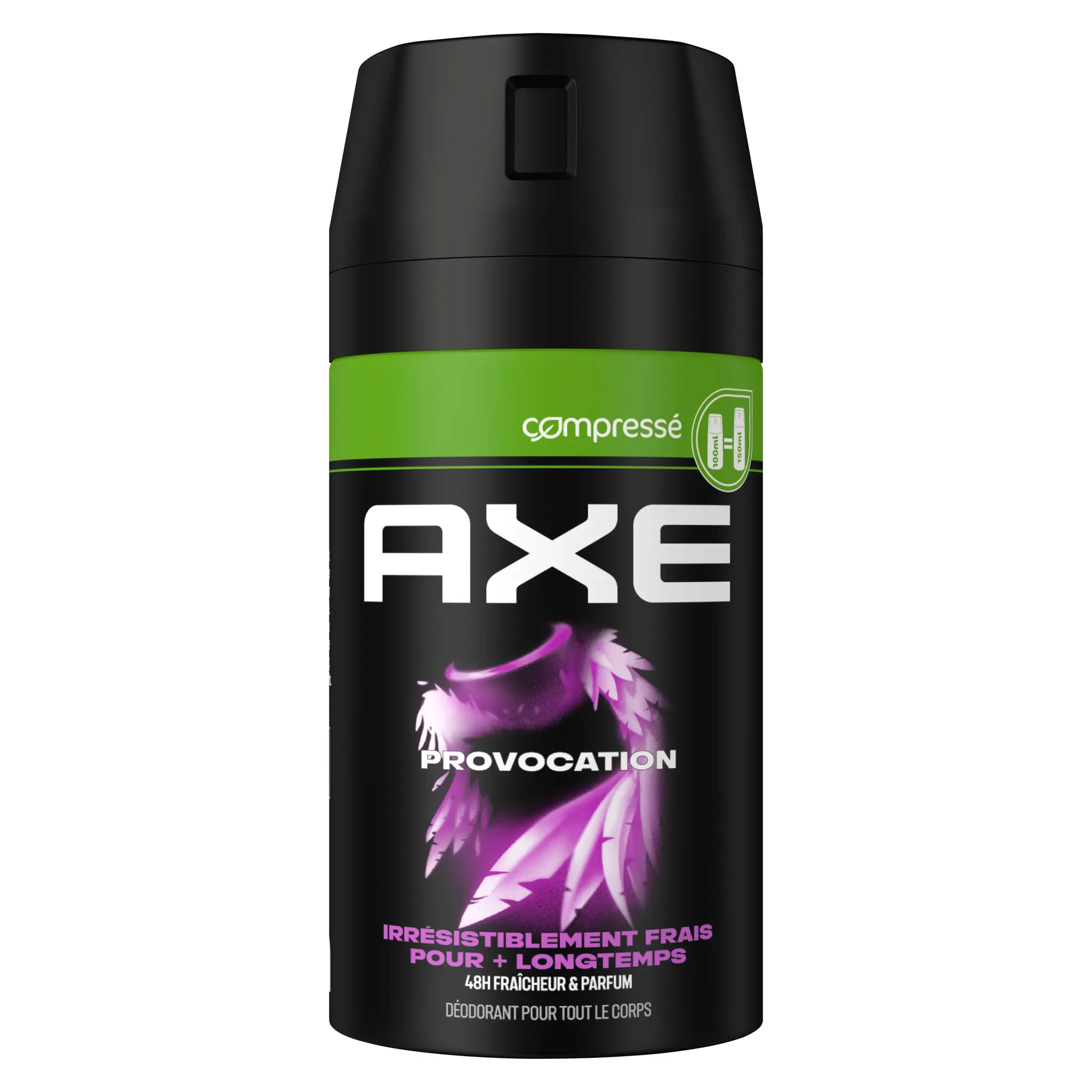 AXE Déodorant spray Provocation irrésistiblement frais pour + longtemps 48H fraîcheur et parfum