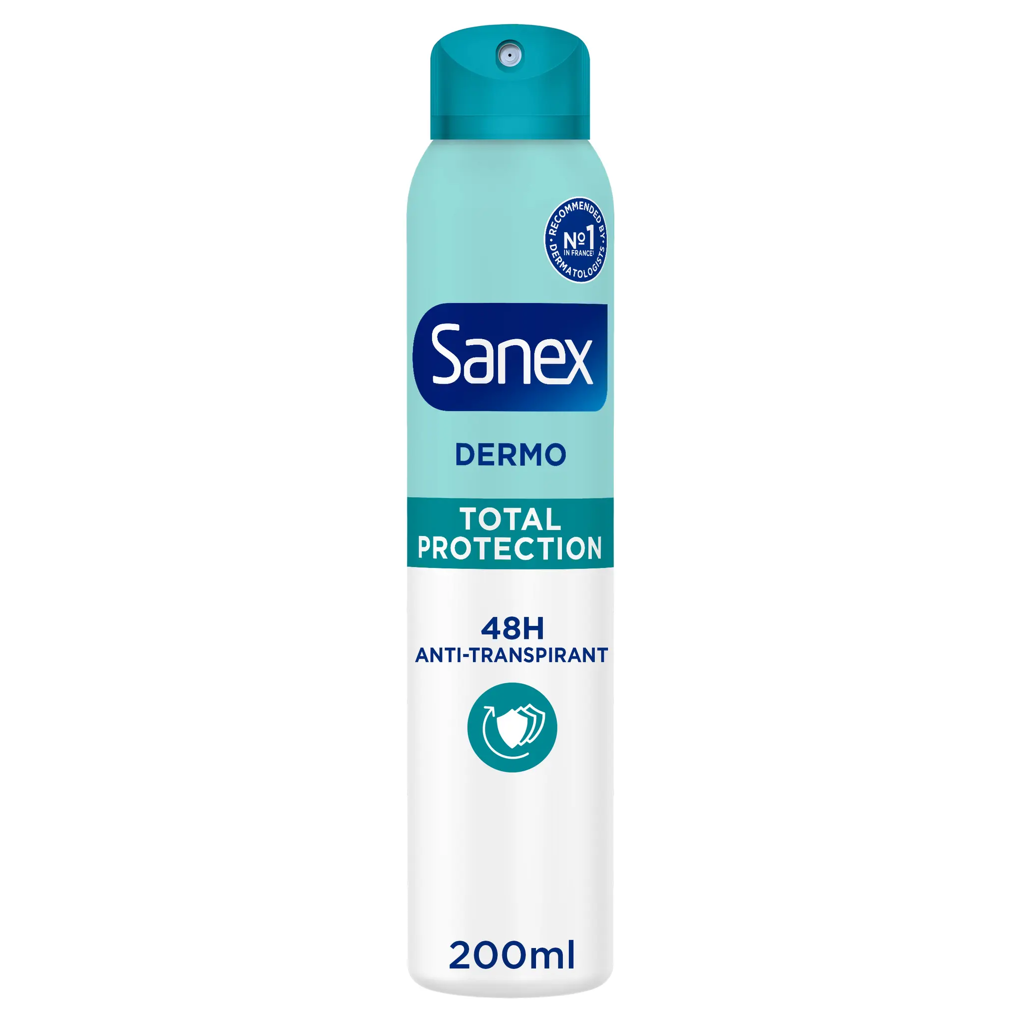 SANEX Dermo total protection déodorant spray 48h anti-transpirant 5en1