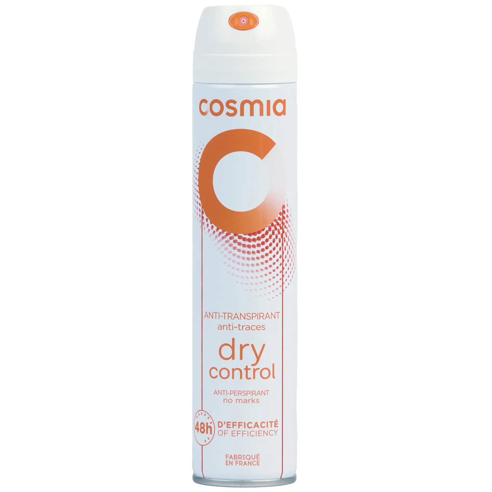 COSMIA Déodorant spray 48h dry control anti-traces