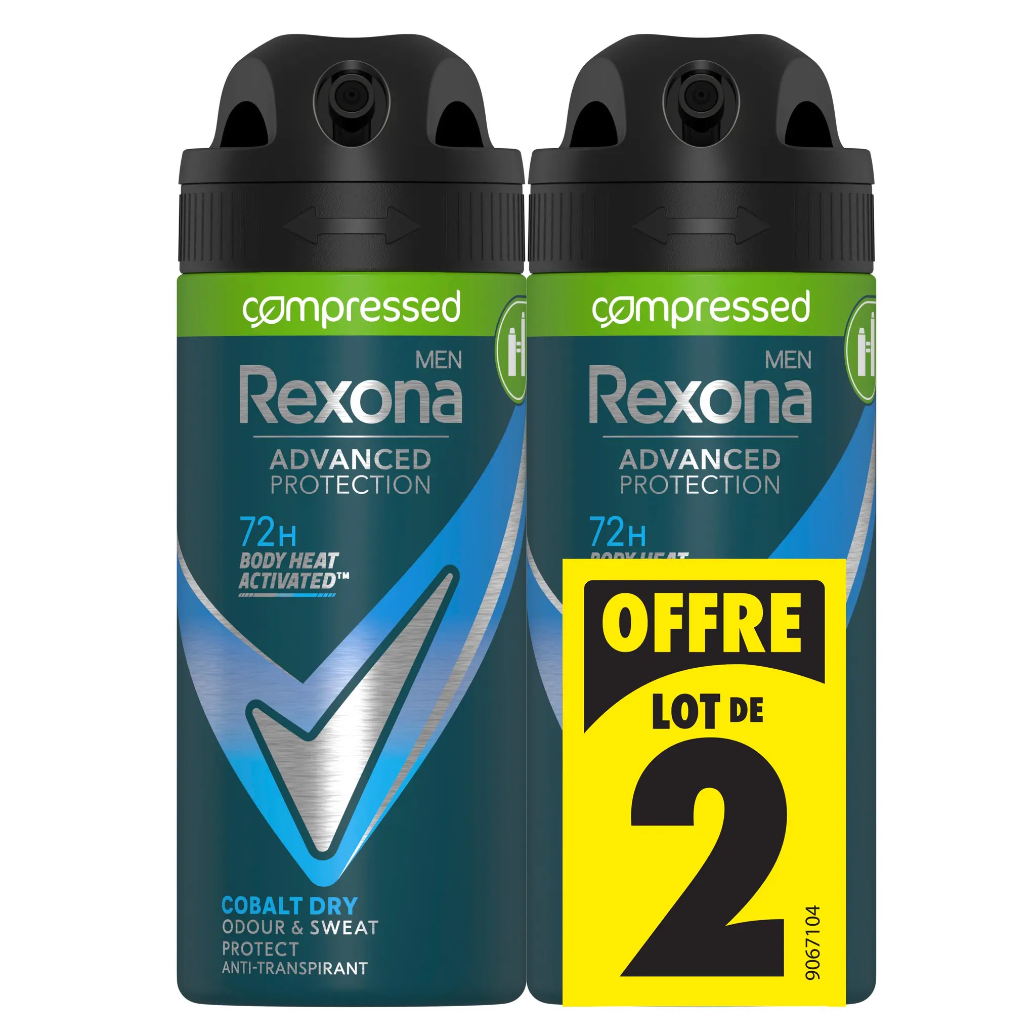 REXONA MEN Advanced protection déodorant cobalt dry 72h