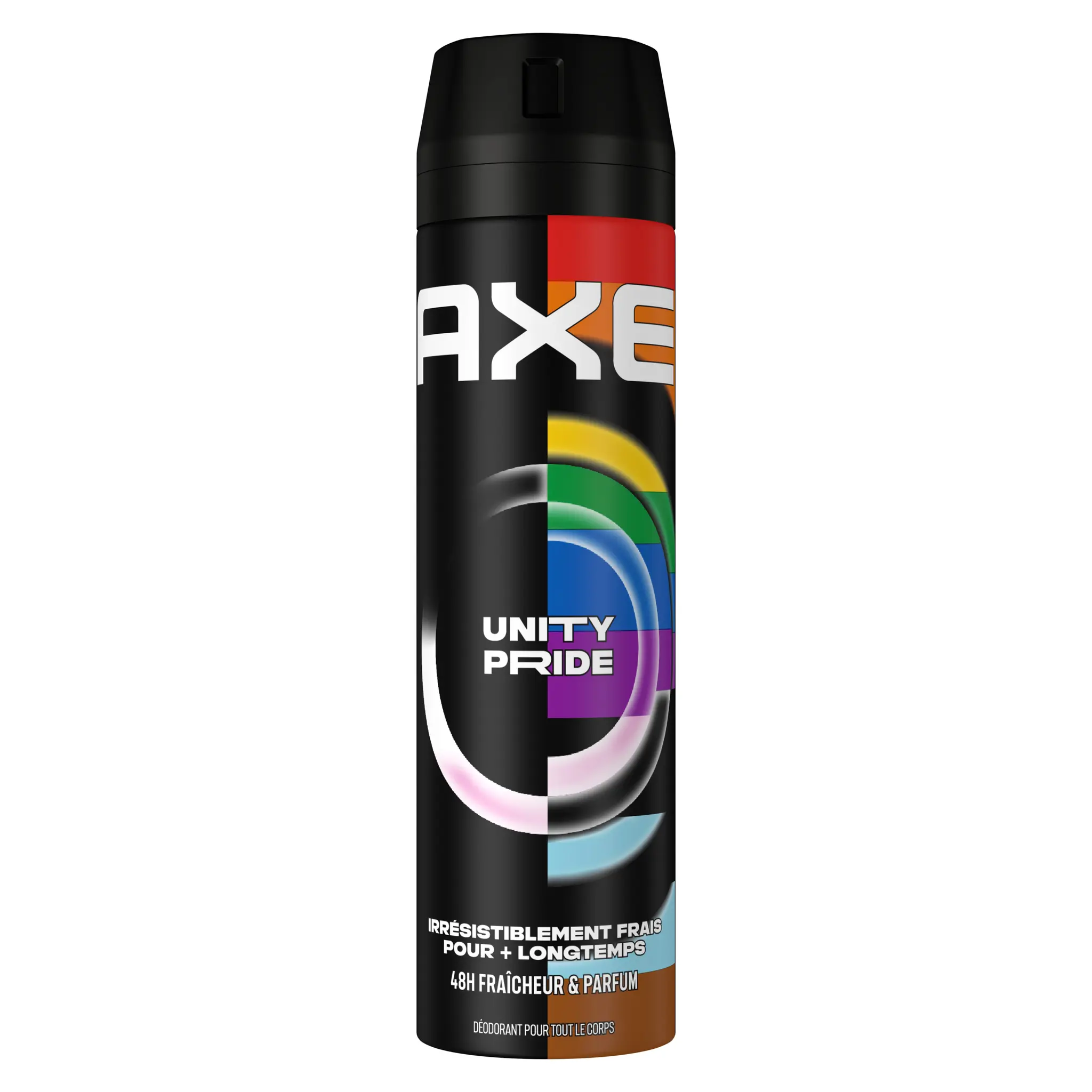 AXE Déodorant spray unity pride irrésistiblement fraîs pour + longtemps 48H fraîcheur et parfum