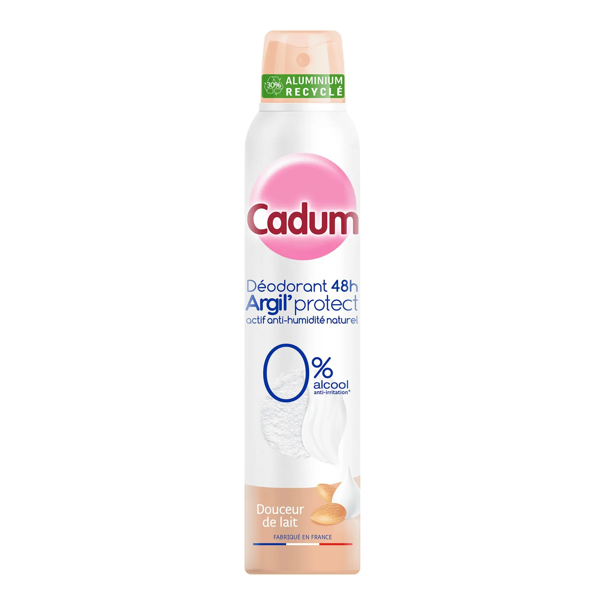 CADUM Déodorant 48h argil'protect