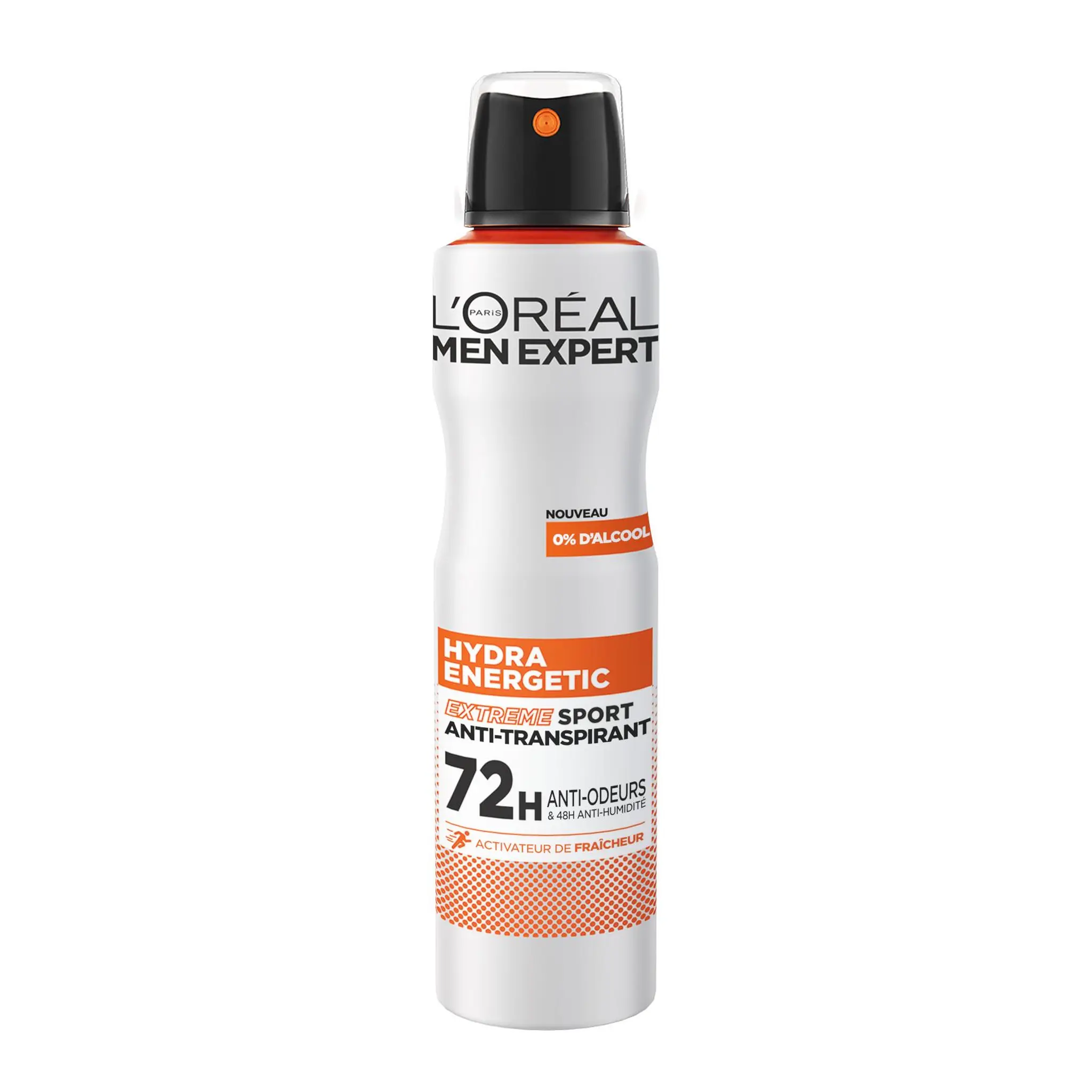 L'OREAL Men expert déodorant spray 72h hydra energetic extreme sport anti-transpirant