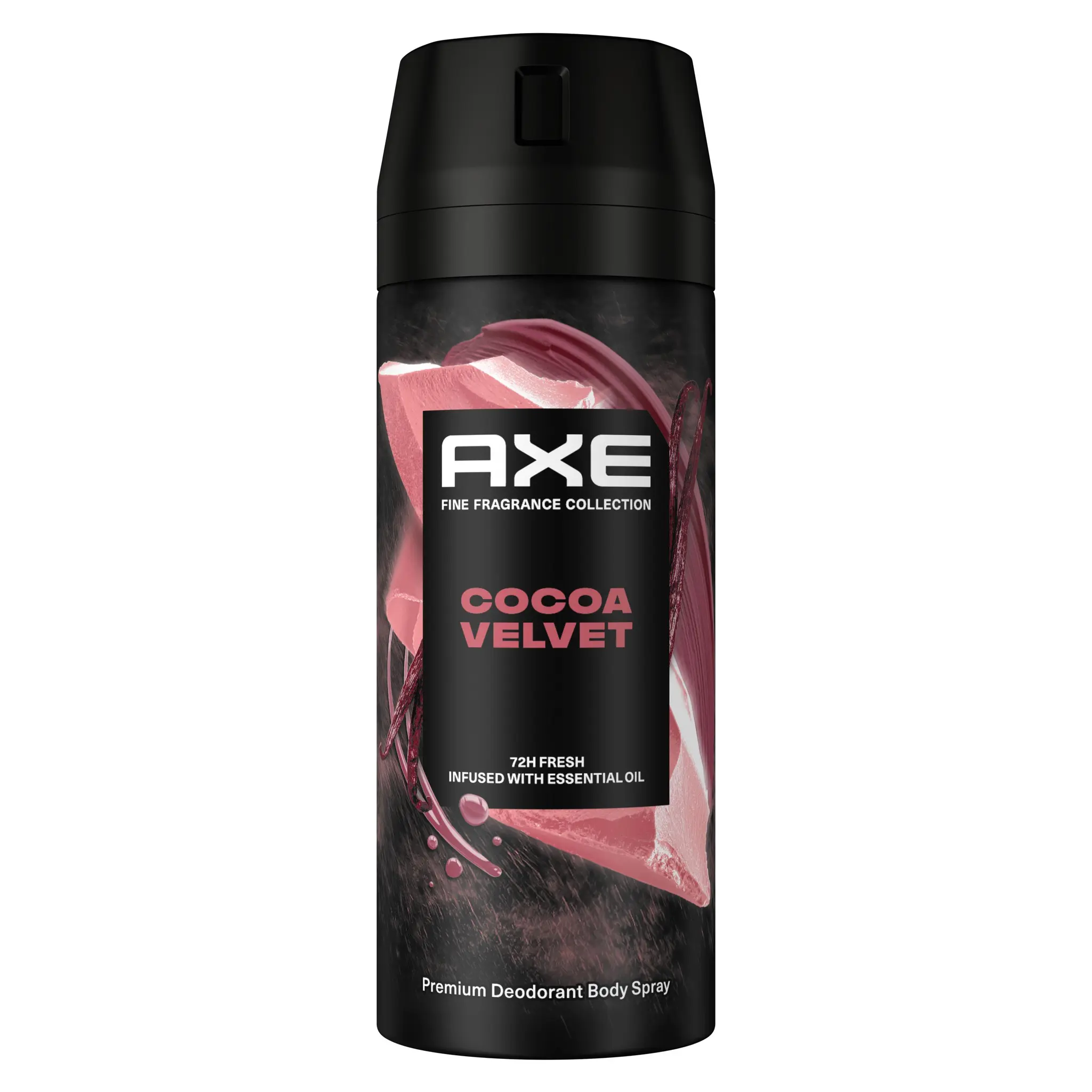AXE Déodorant spray cocoa velvet vanilla & cedarwood 72H fresh