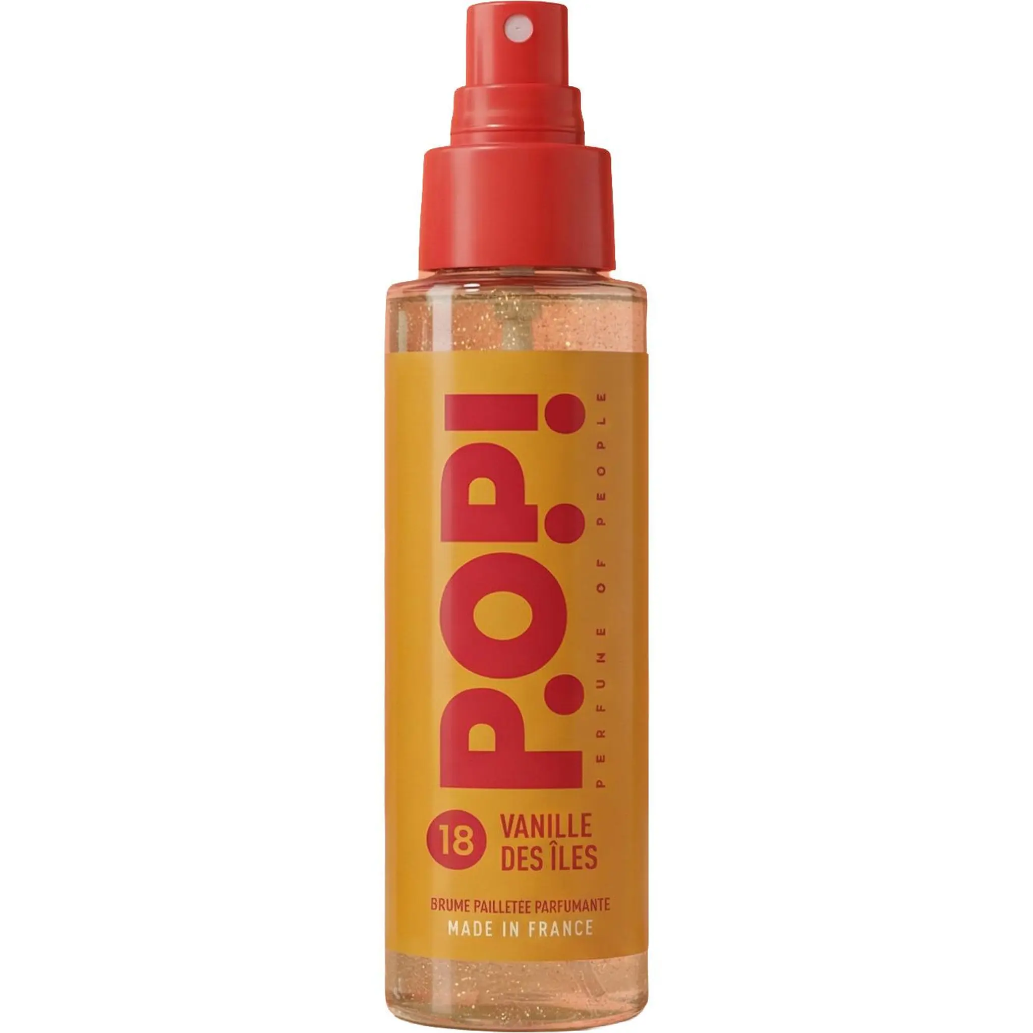 POP! Brume pailletée parfumante vanille des îles