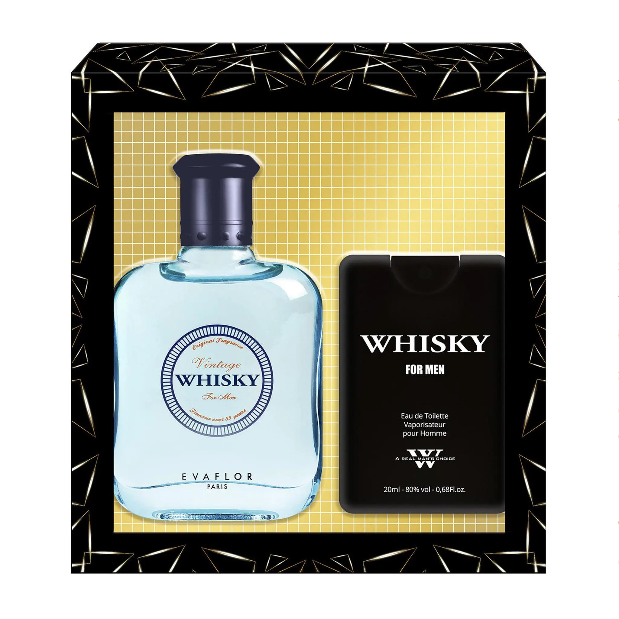 WHISKY Coffret vintage for men