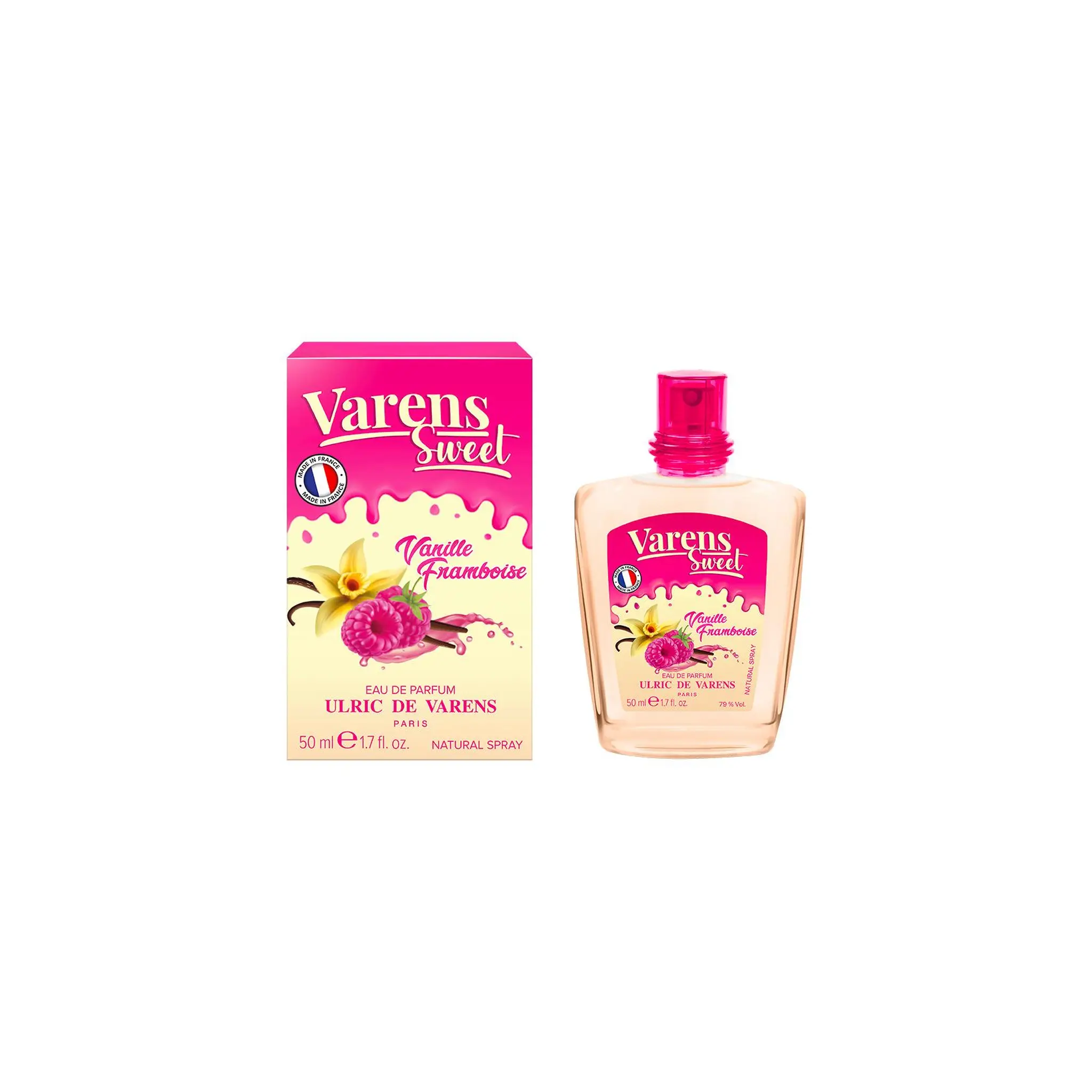 ULRIC DE VARENS Sweet Eau de parfum vanille framboise
