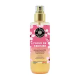 LES PETITS PLAISIRS Brume pailletée parfumée sans alcool corps et cheveux fleur de cerisier