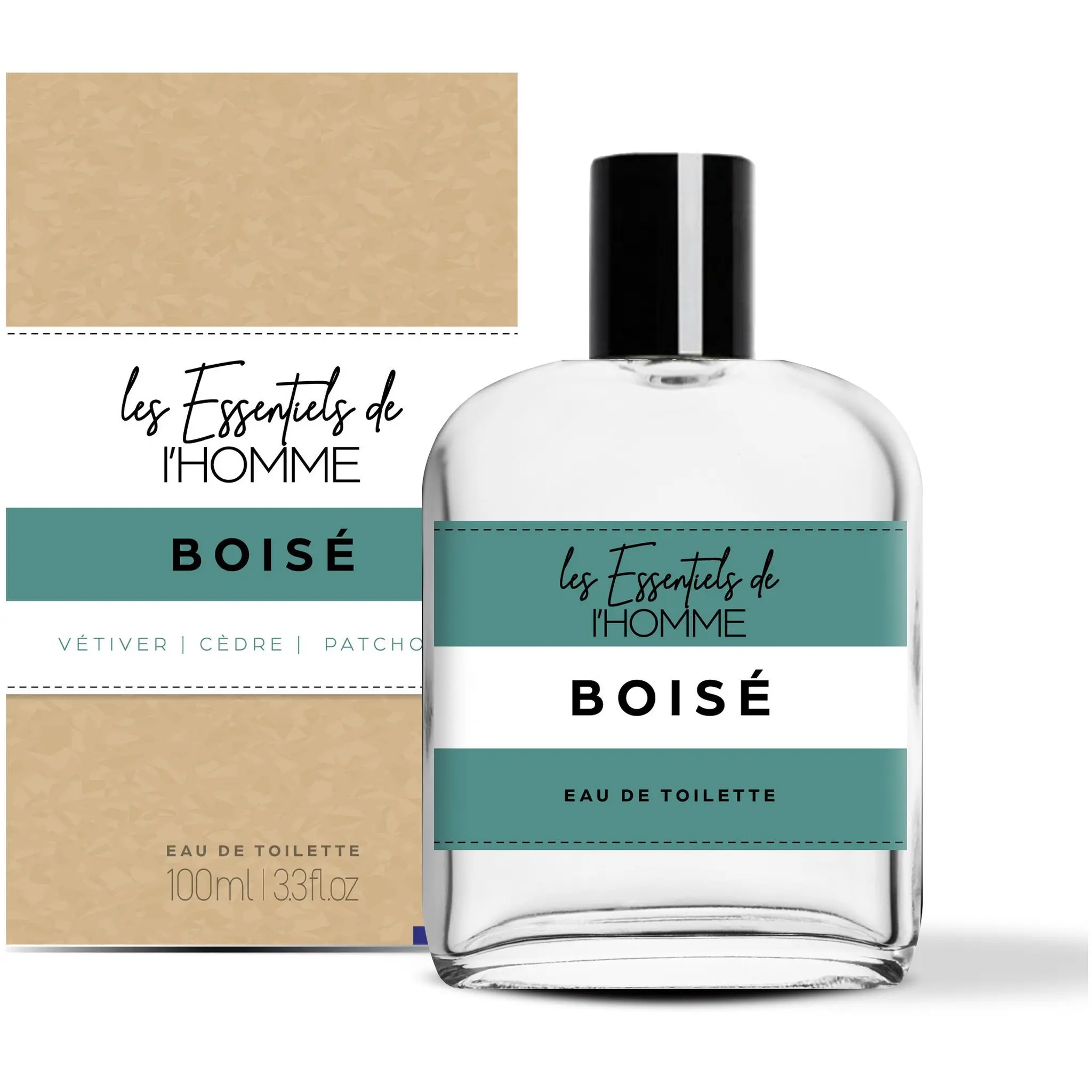 LES ESSENTIELS DE L'HOMME Eau de toilette boisé