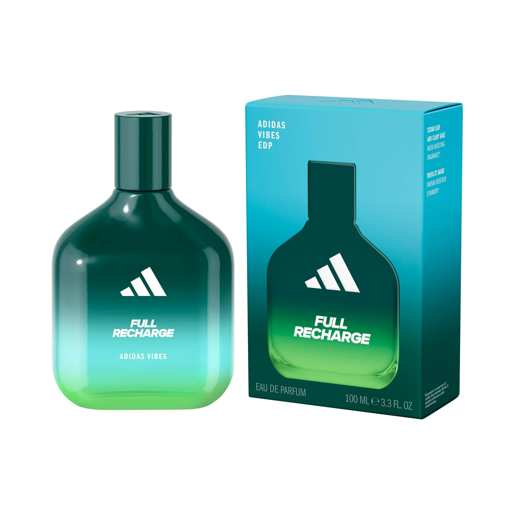 ADIDAS Vibes Eau de parfum full recharge