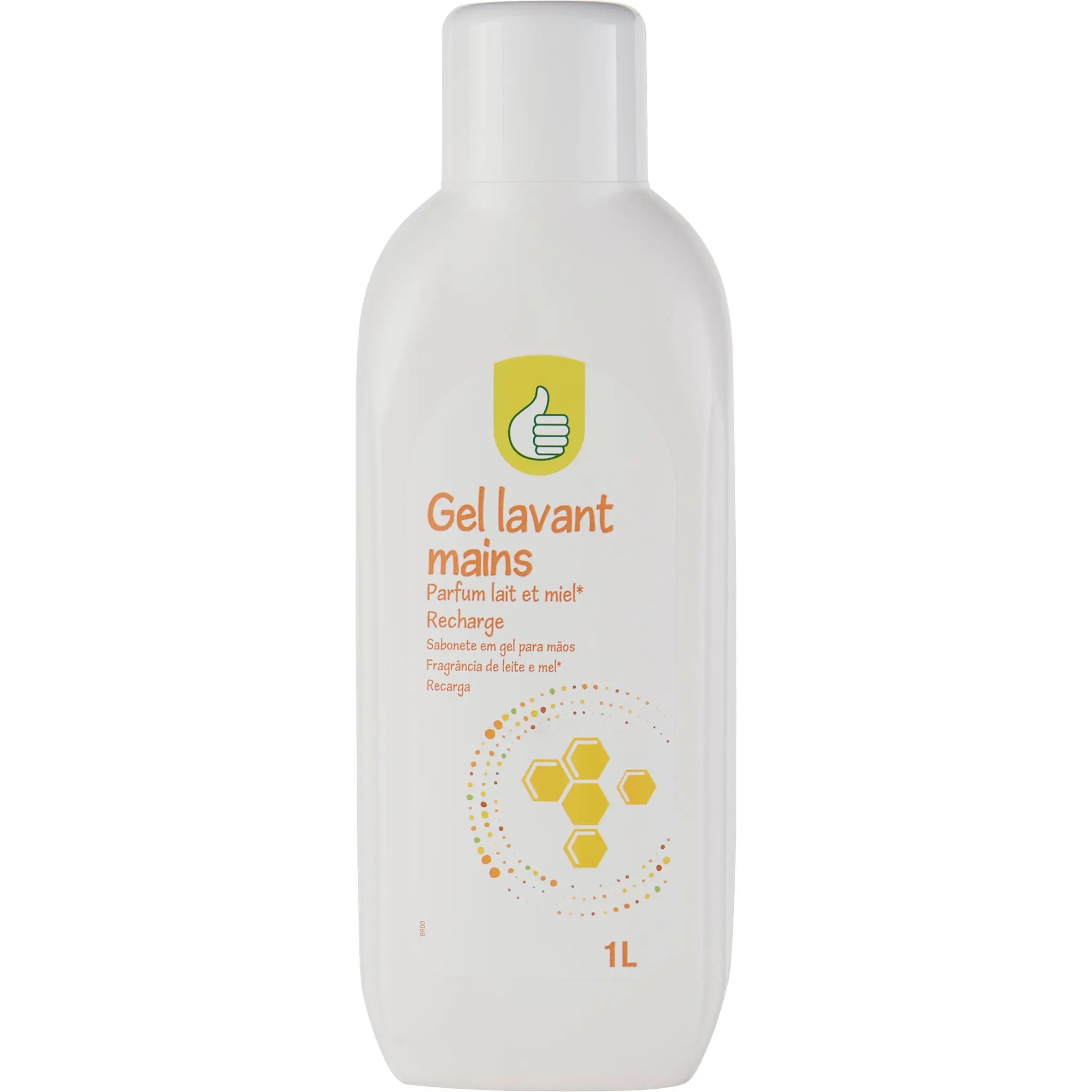 POUCE Gel lavant mains parfum lait et miel recharge