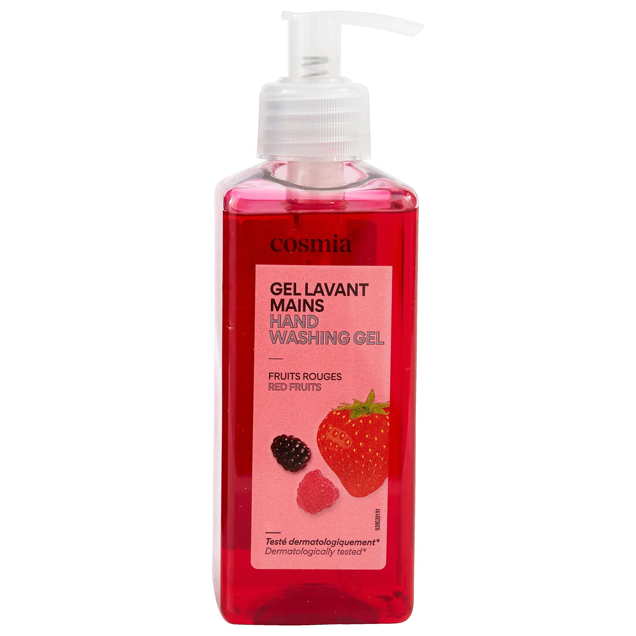 COSMIA Gel lavant mains fruits rouges