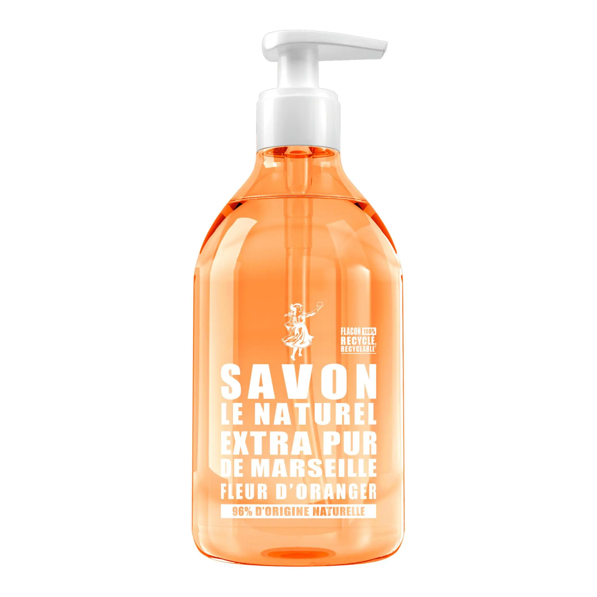 SAVON LE NATUREL Savon extra pur de Marseille fleur d'oranger