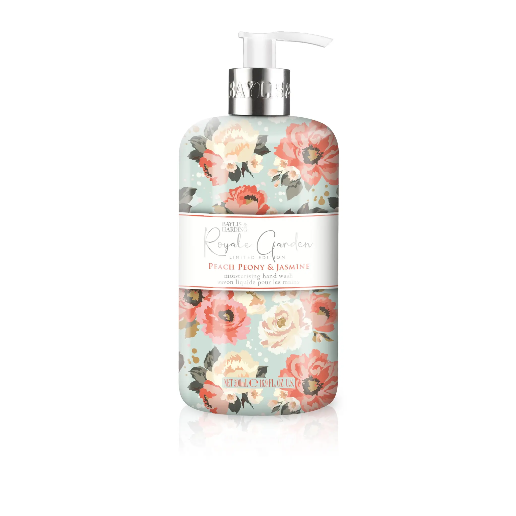 BAYLIS & HARDING Savon liquide pivoine pêche & jasmin