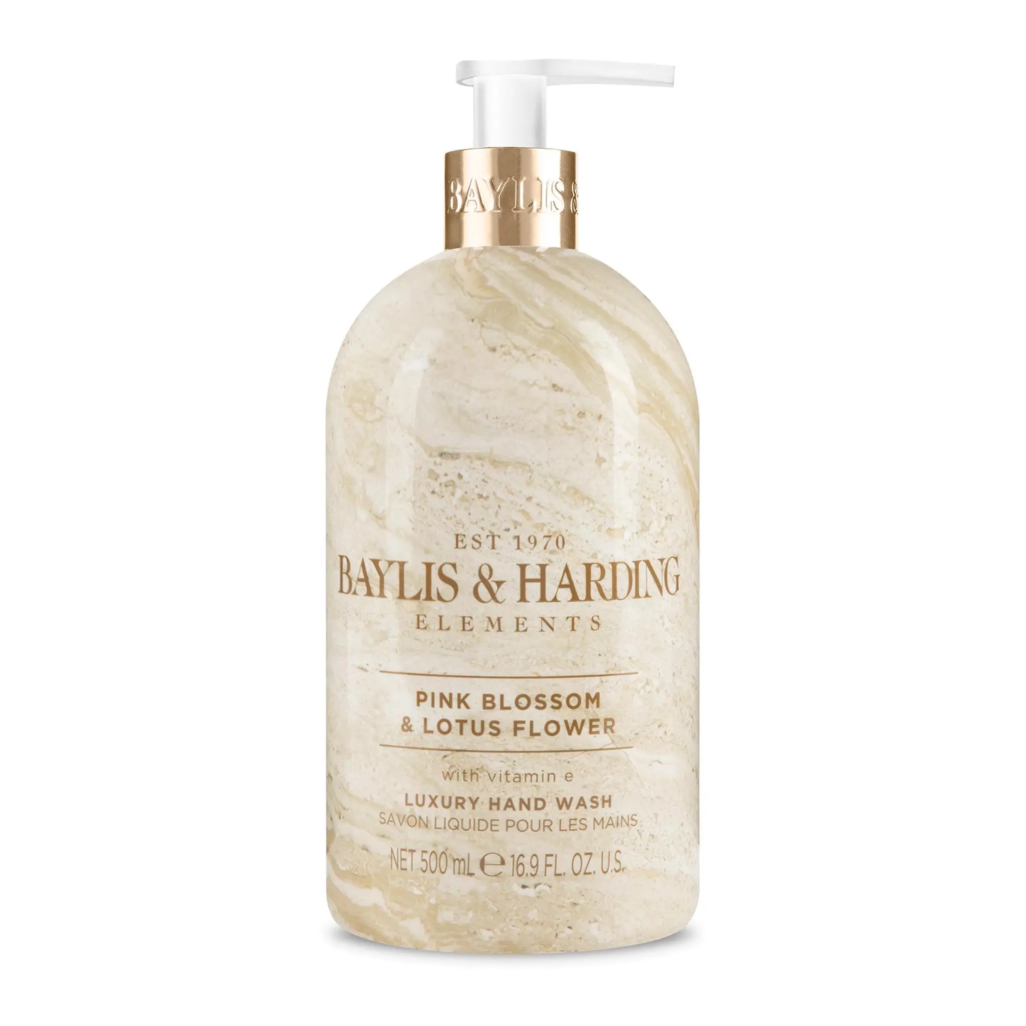 BAYLIS & HARDING Savon liquide mains pink blossom et fleur de lotus