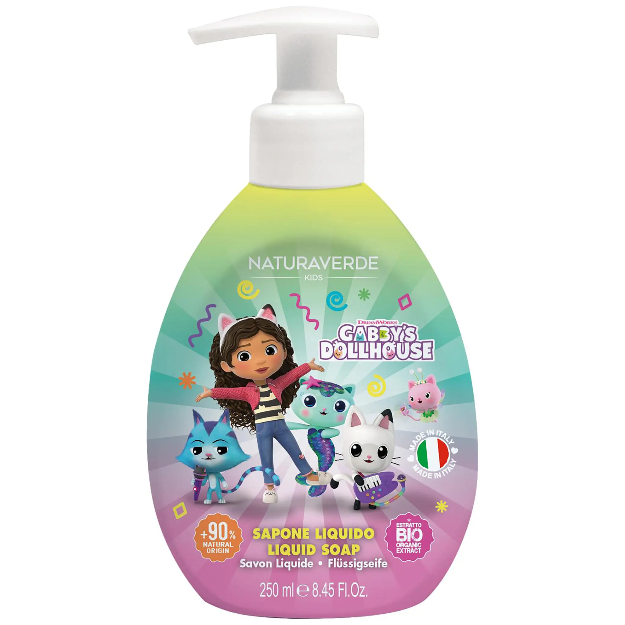 NATURAVERDE KIDS Savon liquide GABBY'S DOLLHOUSE