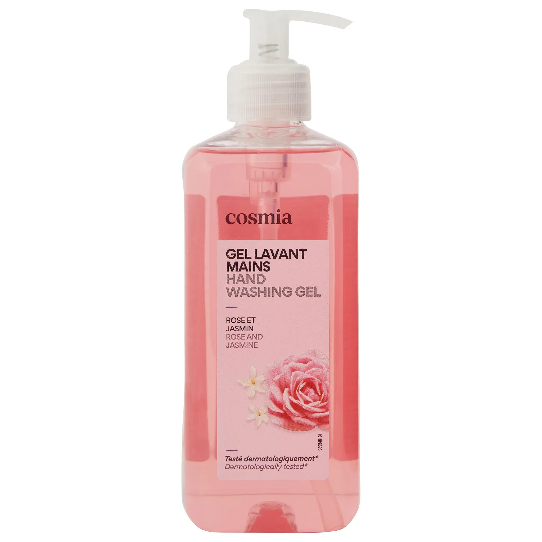 COSMIA Gel lavant mains rose et jasmin