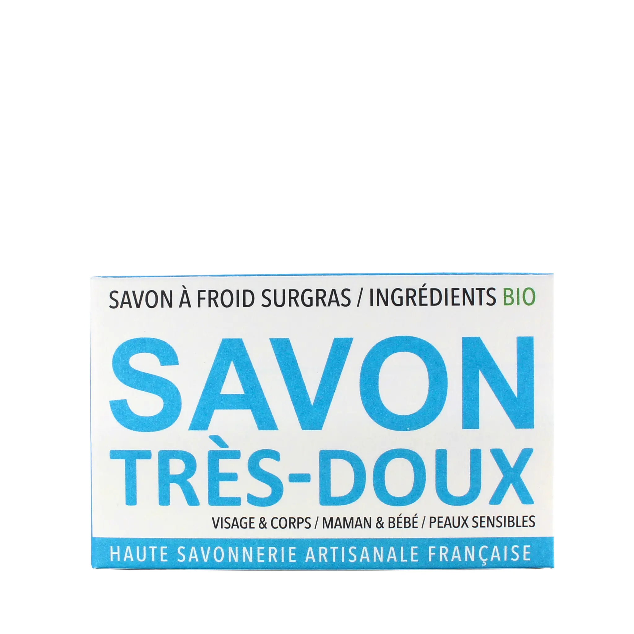 GAIIA Savon très doux visage et corps savon à froid surgras haute savonnerie artisanale française