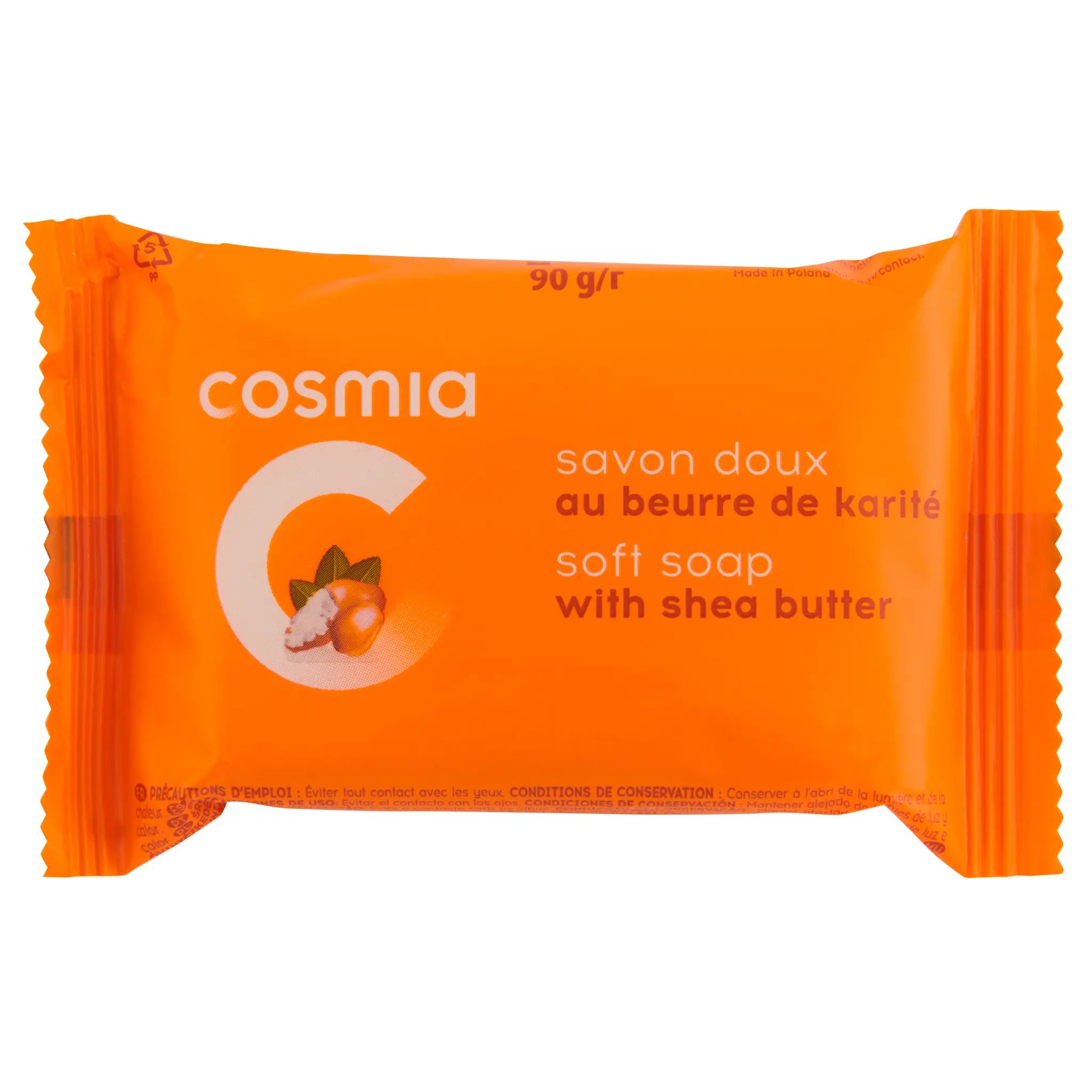COSMIA Savon solide doux au beurre de karité