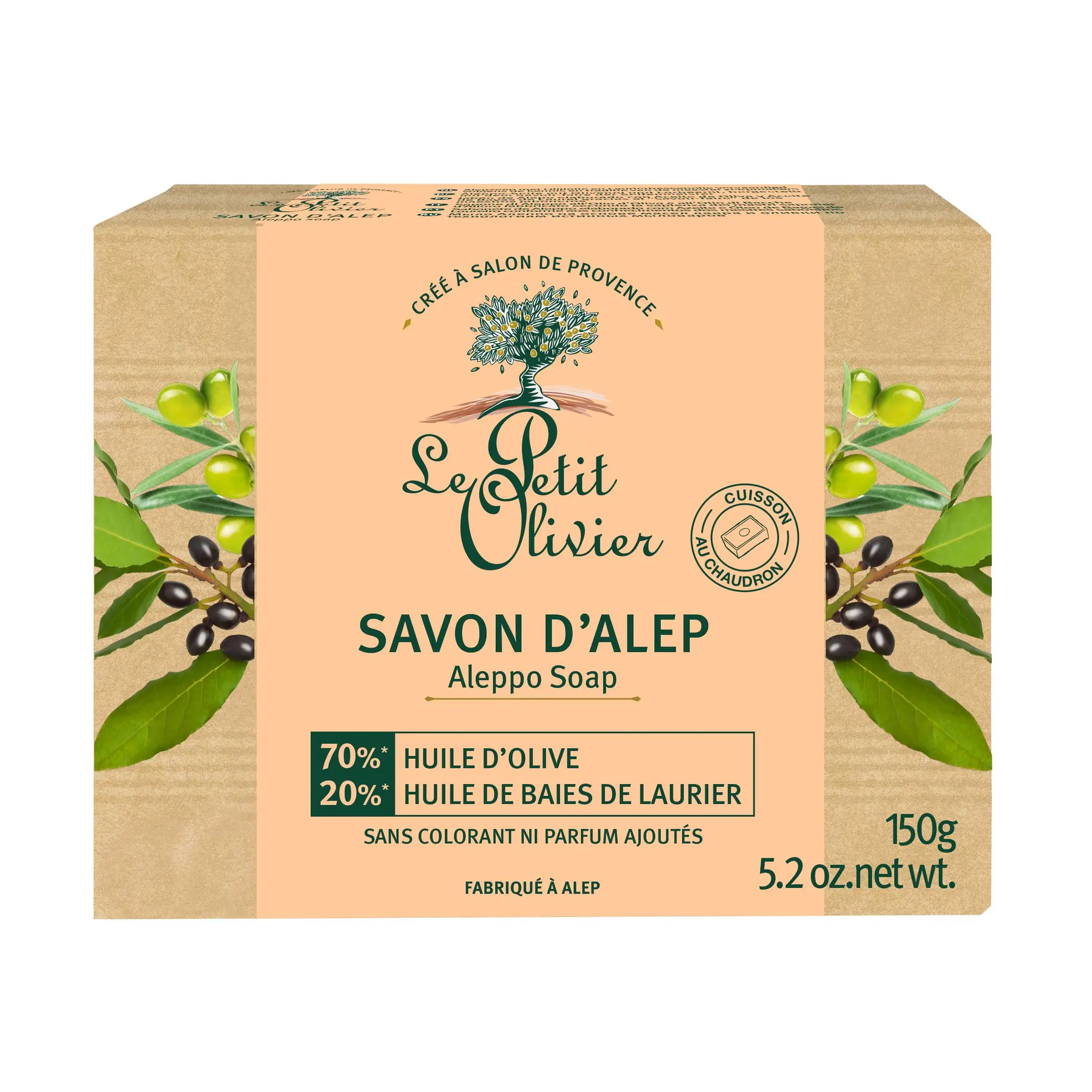 LE PETIT OLIVIER Savon d'alep