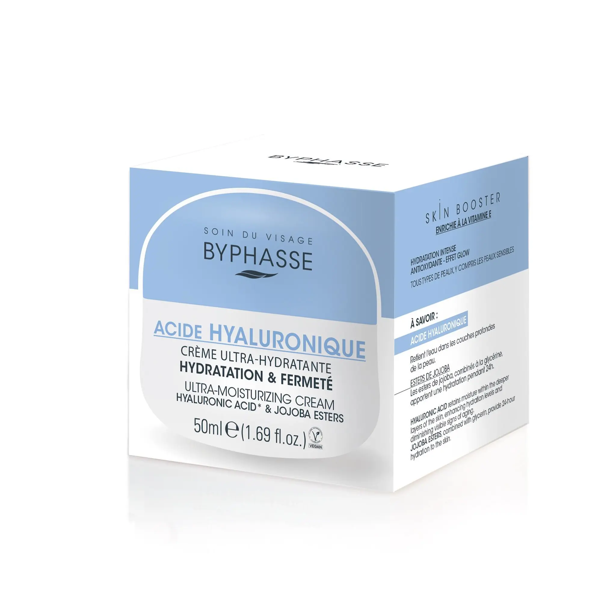 BYPHASSE Acide Hyaluronique Crème ultra-hydratante