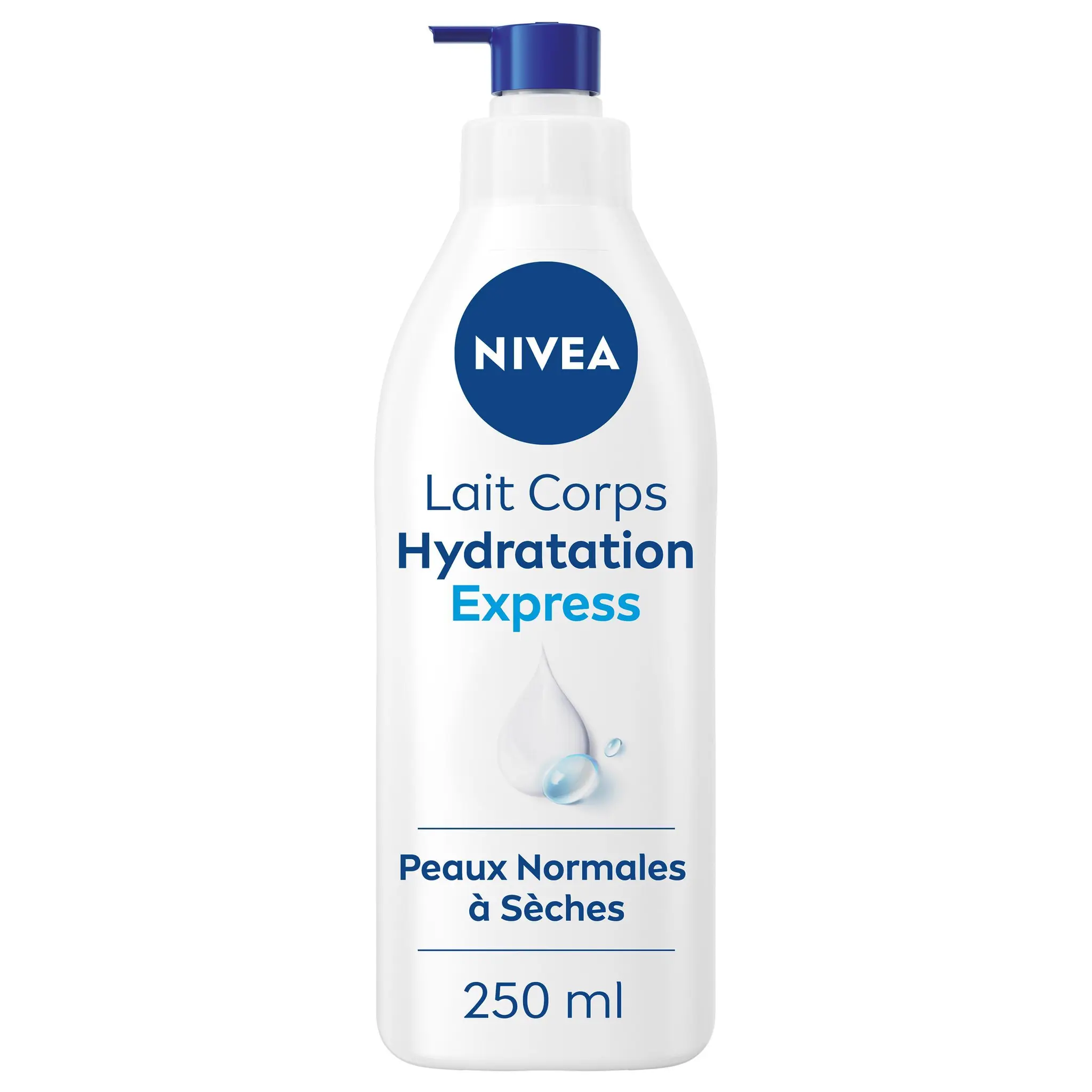 NIVEA Lait corps hydratation express pour peaux normales à sèches