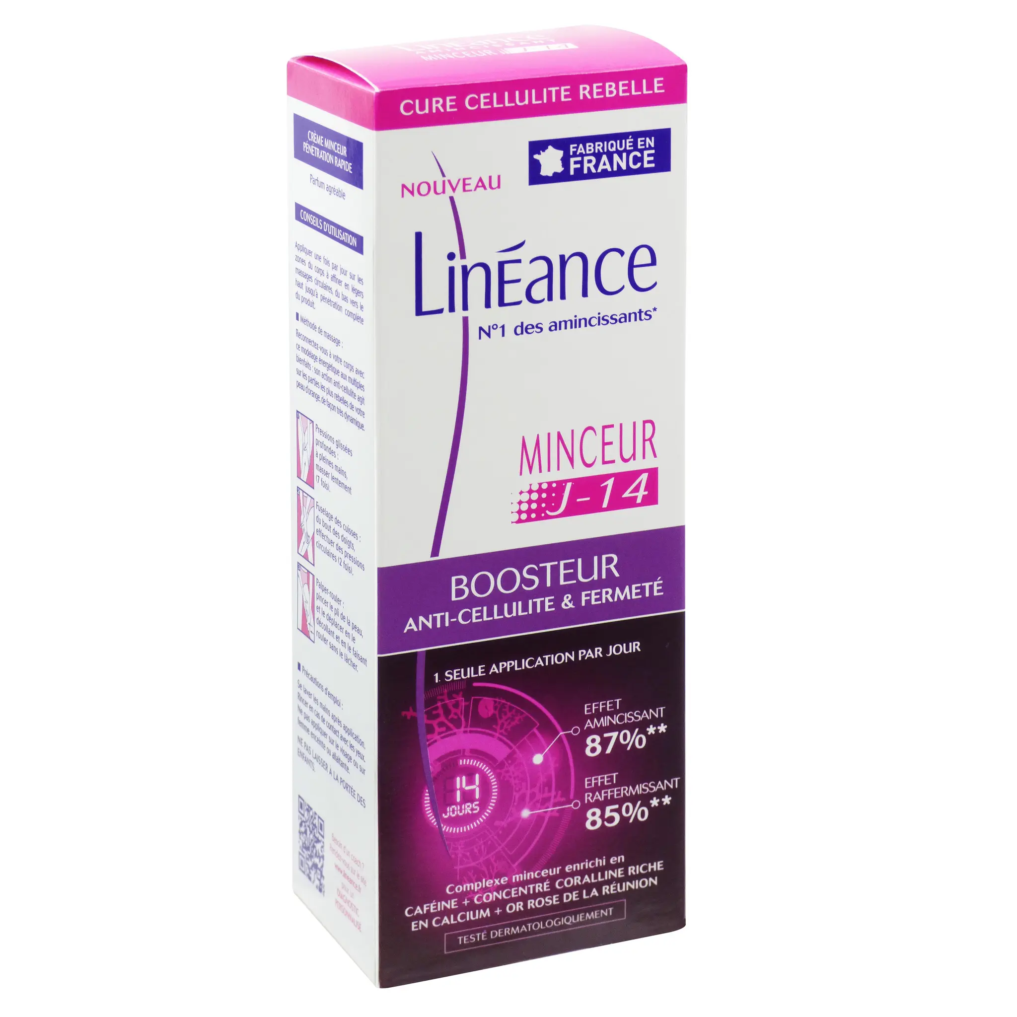 LINEANCE Minceur J-14 Boosteur anti-cellulite et fermeté