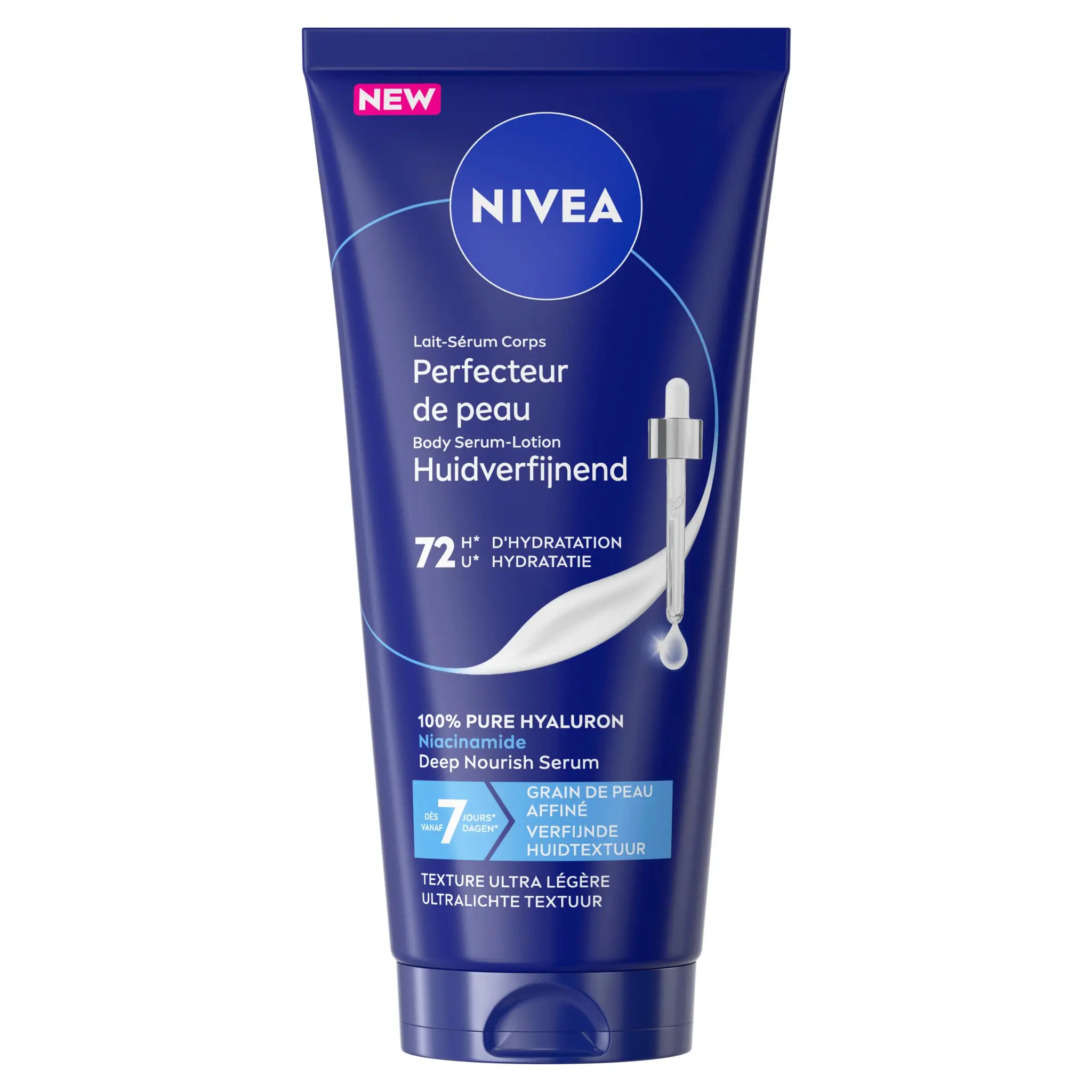 NIVEA Perfecteur De Peau Lait-sérum corps 100% pure hyaluron niacinamide