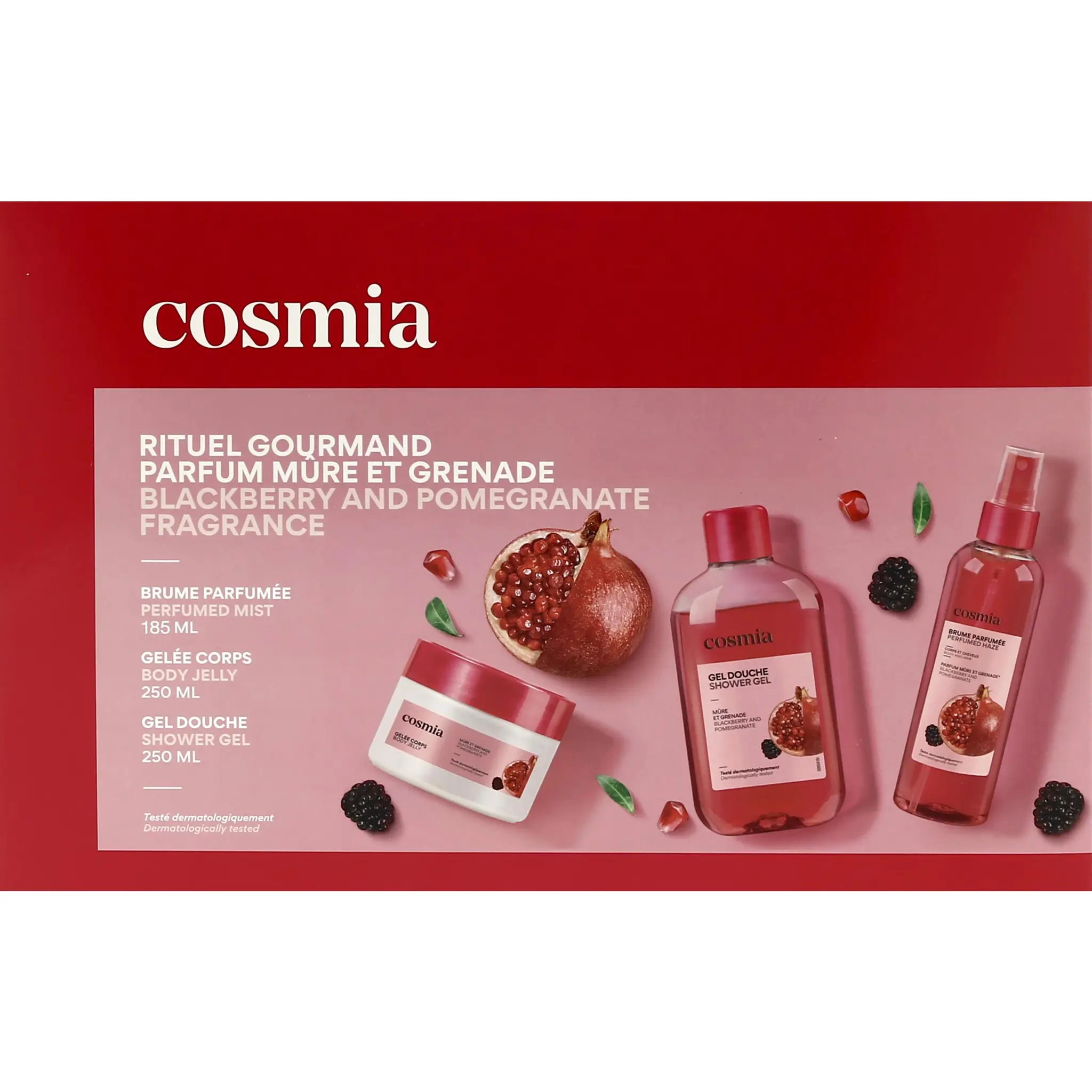 COSMIA Coffret rituel gourmand parfum mûre et grande