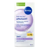 NIVEA Essentials soin de jour hydratant apaisant FPS15 peaux sensibles