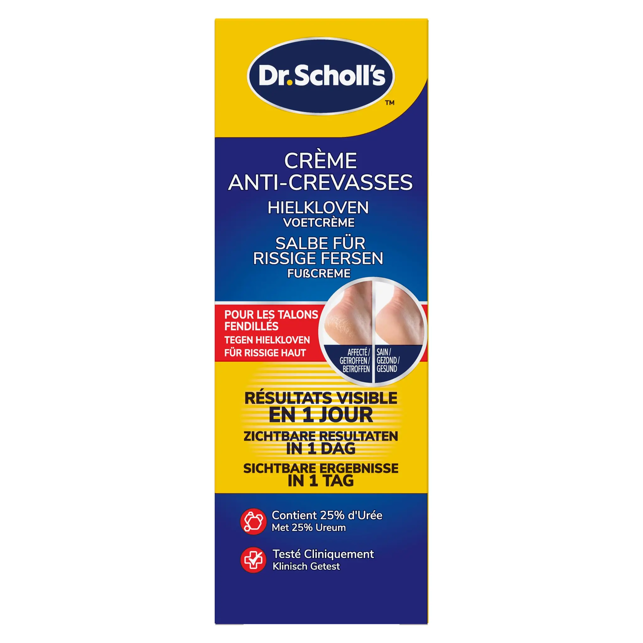 SCHOLL Crème anti-crevasses talons 24h