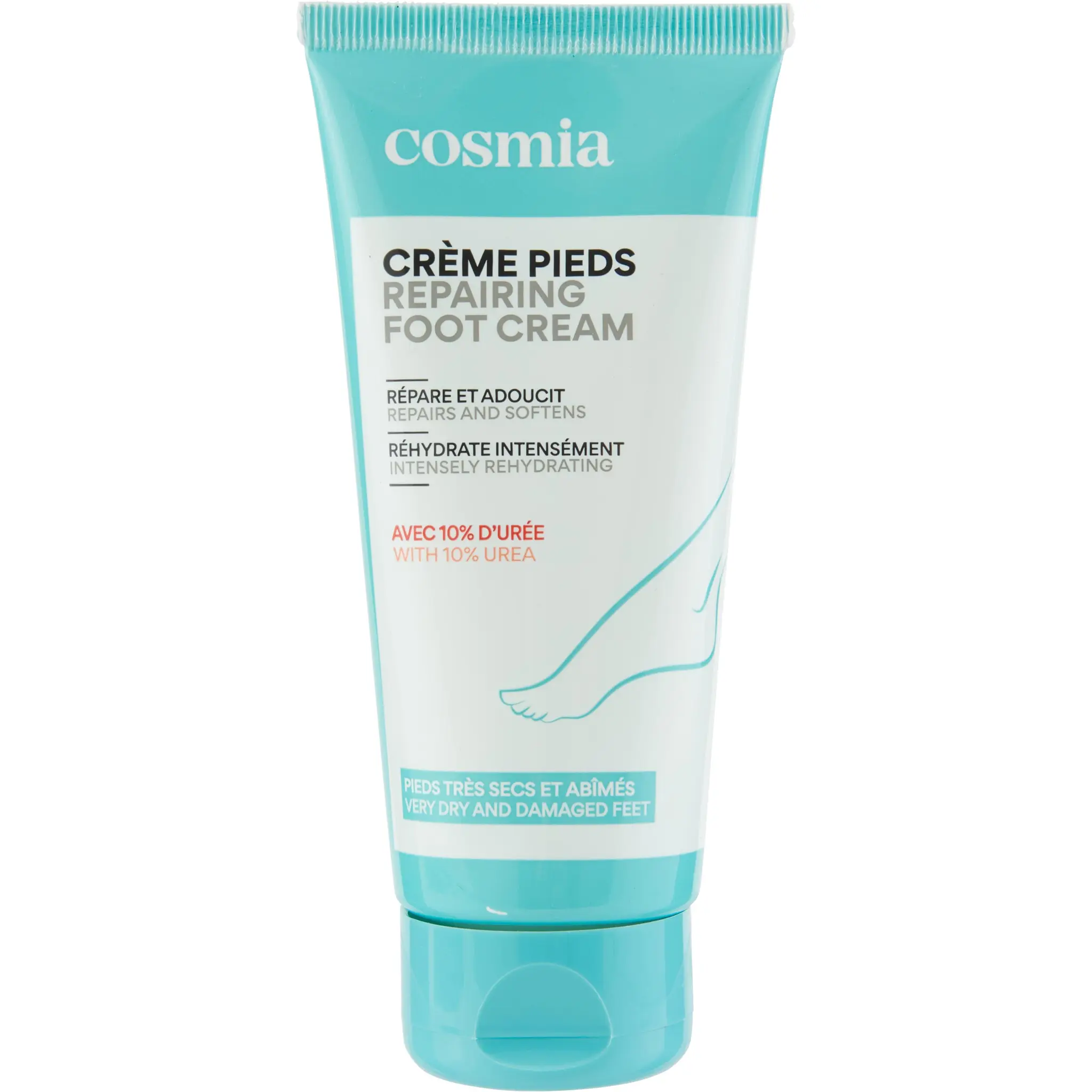 COSMIA Crème pieds très secs et abîmés