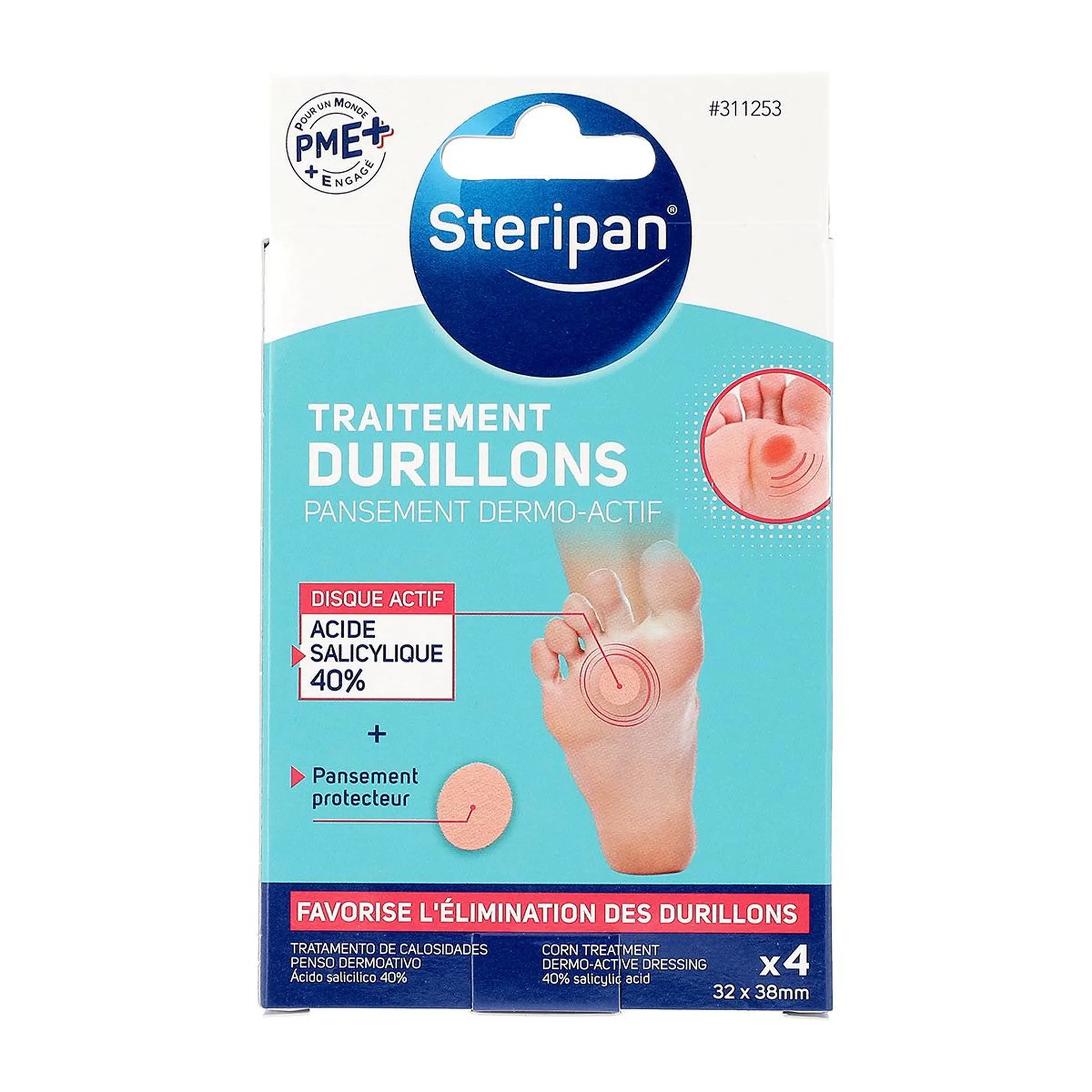 STERIPAN Traitement durillons pensement dermo actif