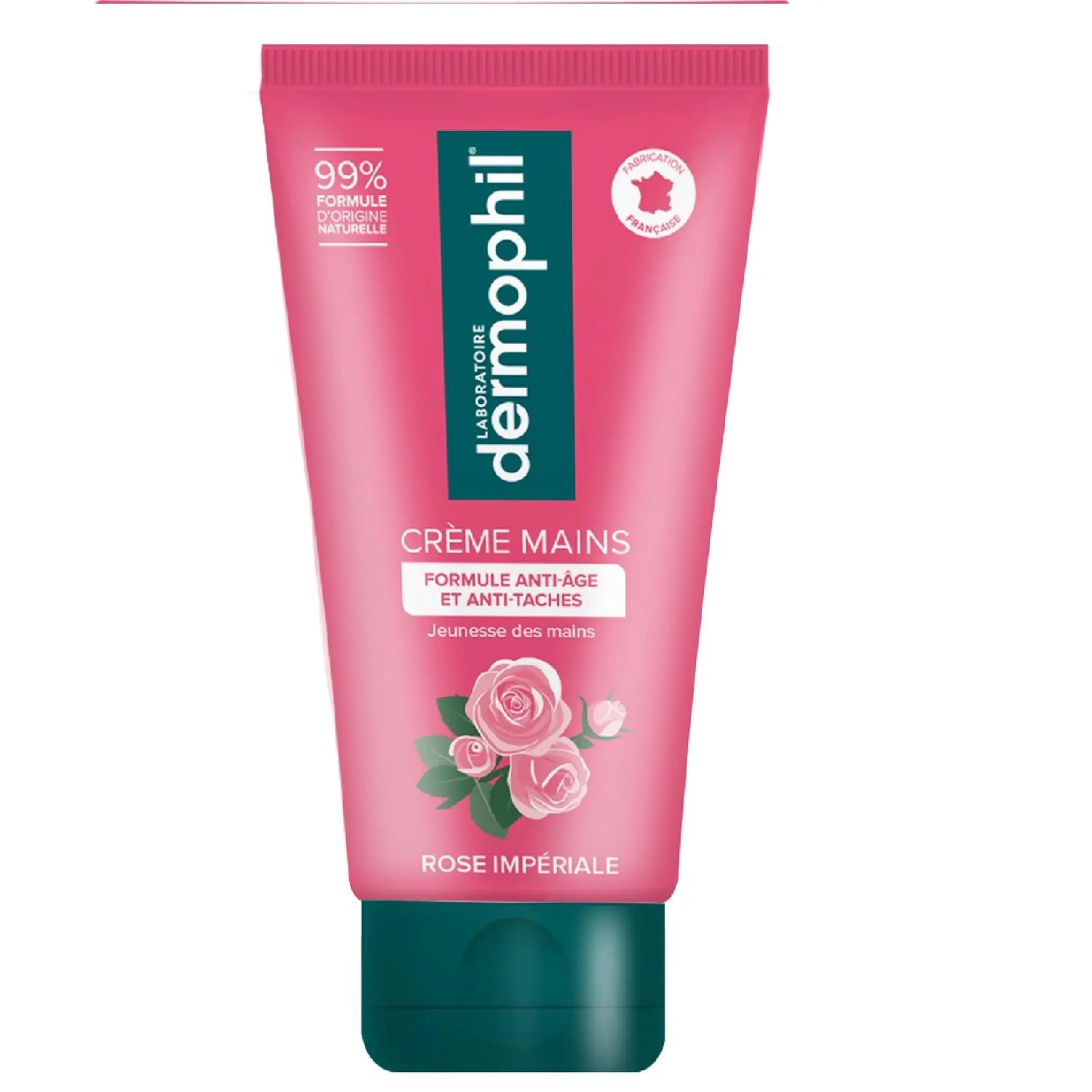 DERMOPHIL Crème mains anti-âge anti-taches rose impériale