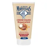 LE PETIT MARSEILLAIS Crème mains réparation beurre de karité aloes et cire d'abeille peaux abîmées desséchées
