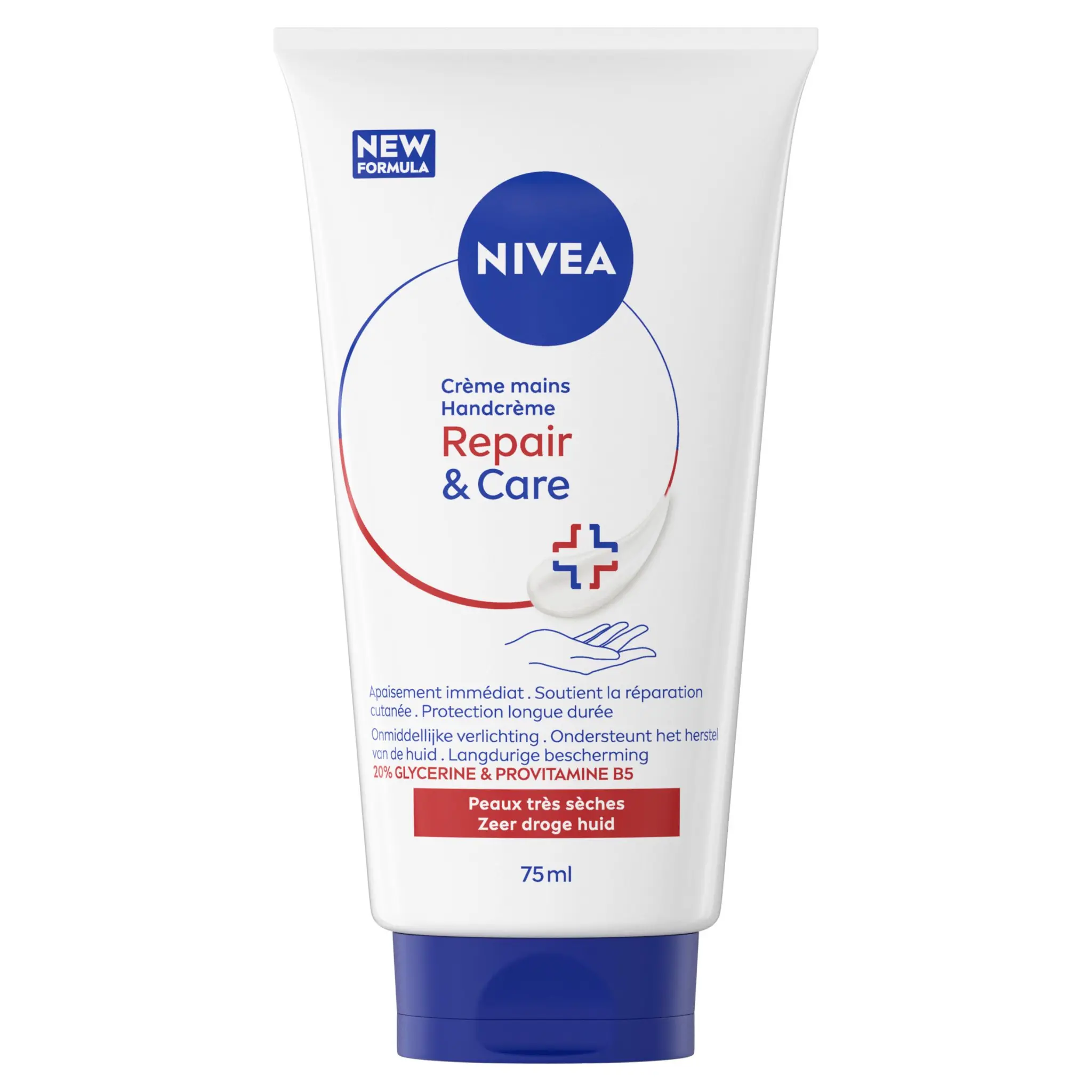 NIVEA Crème mains 3en1 repair
